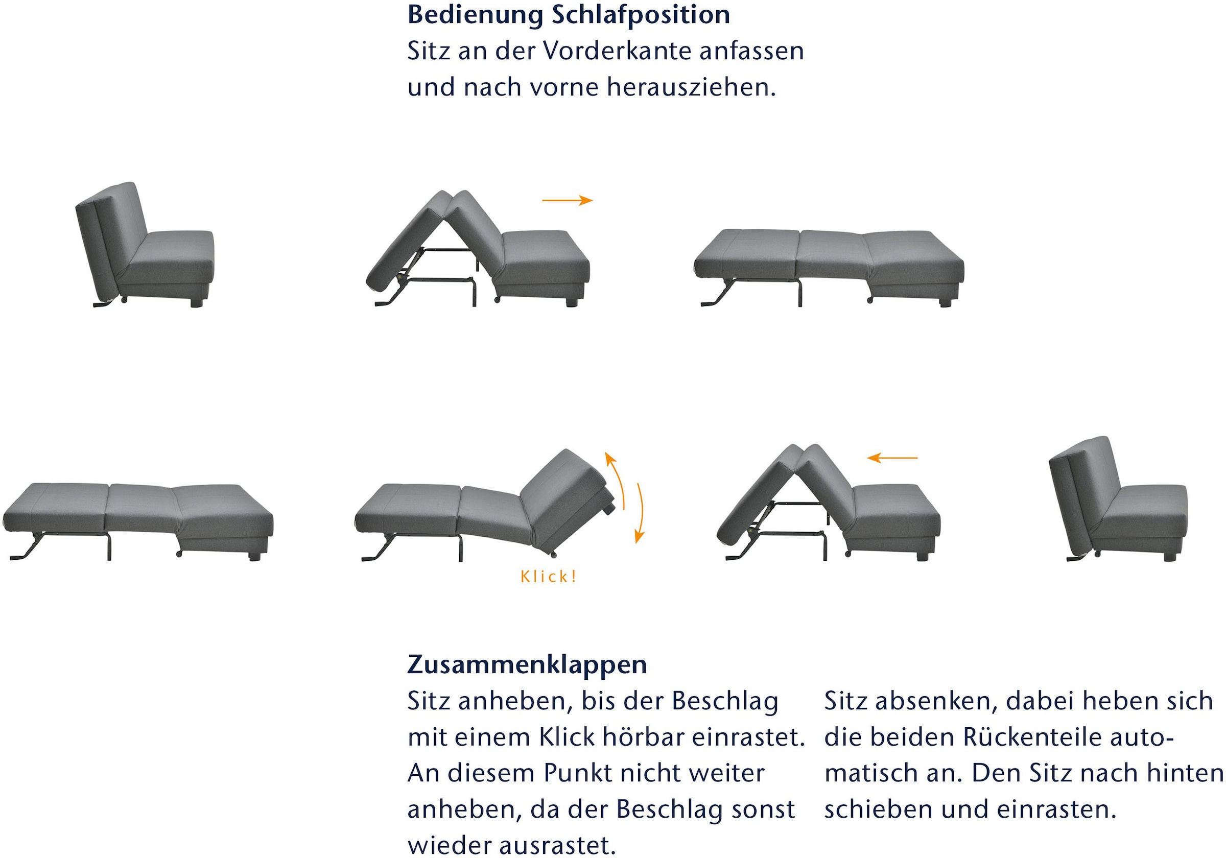 ell + ell Schlafsofa »Vanja«