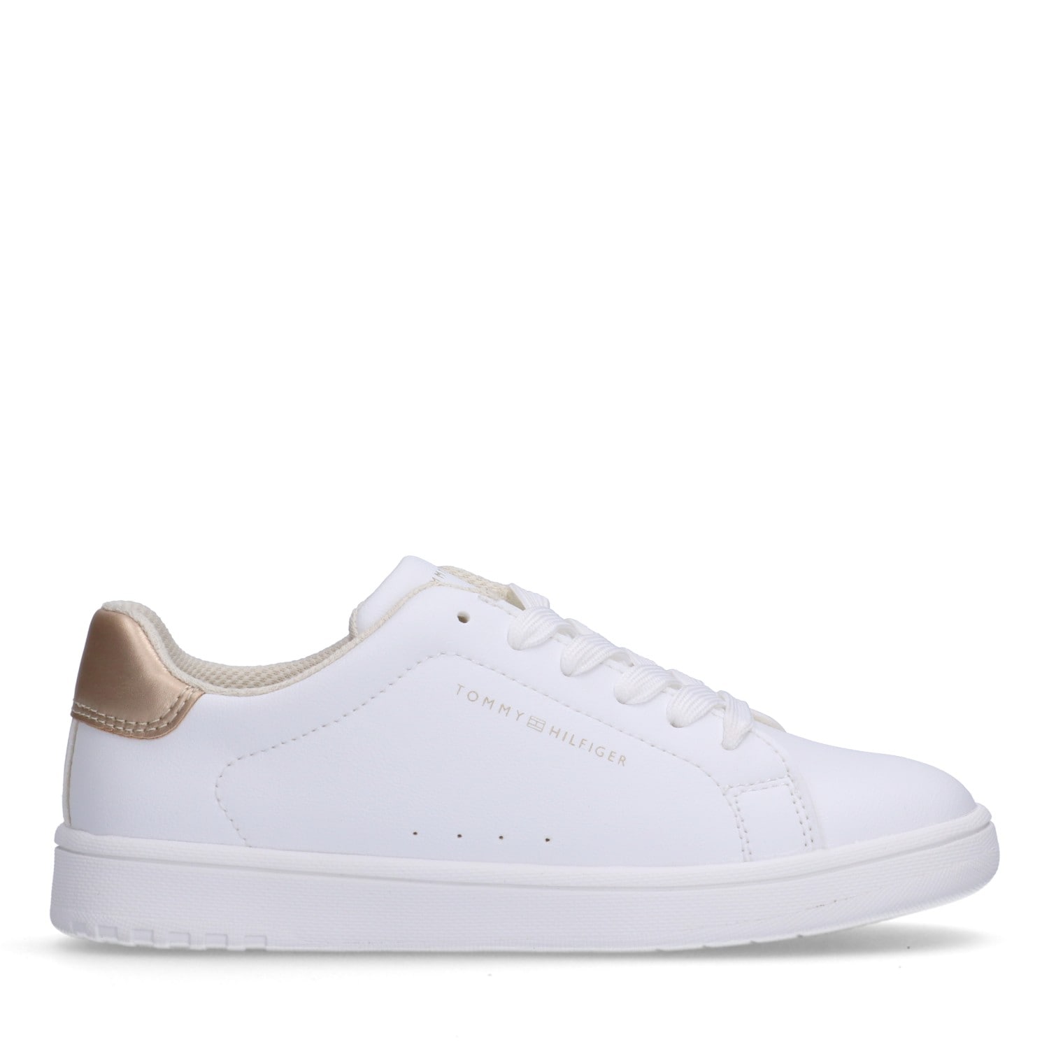 Tommy Hilfiger Sneaker, Schnürschuh, Halbschuh mit Metallic Einsatz