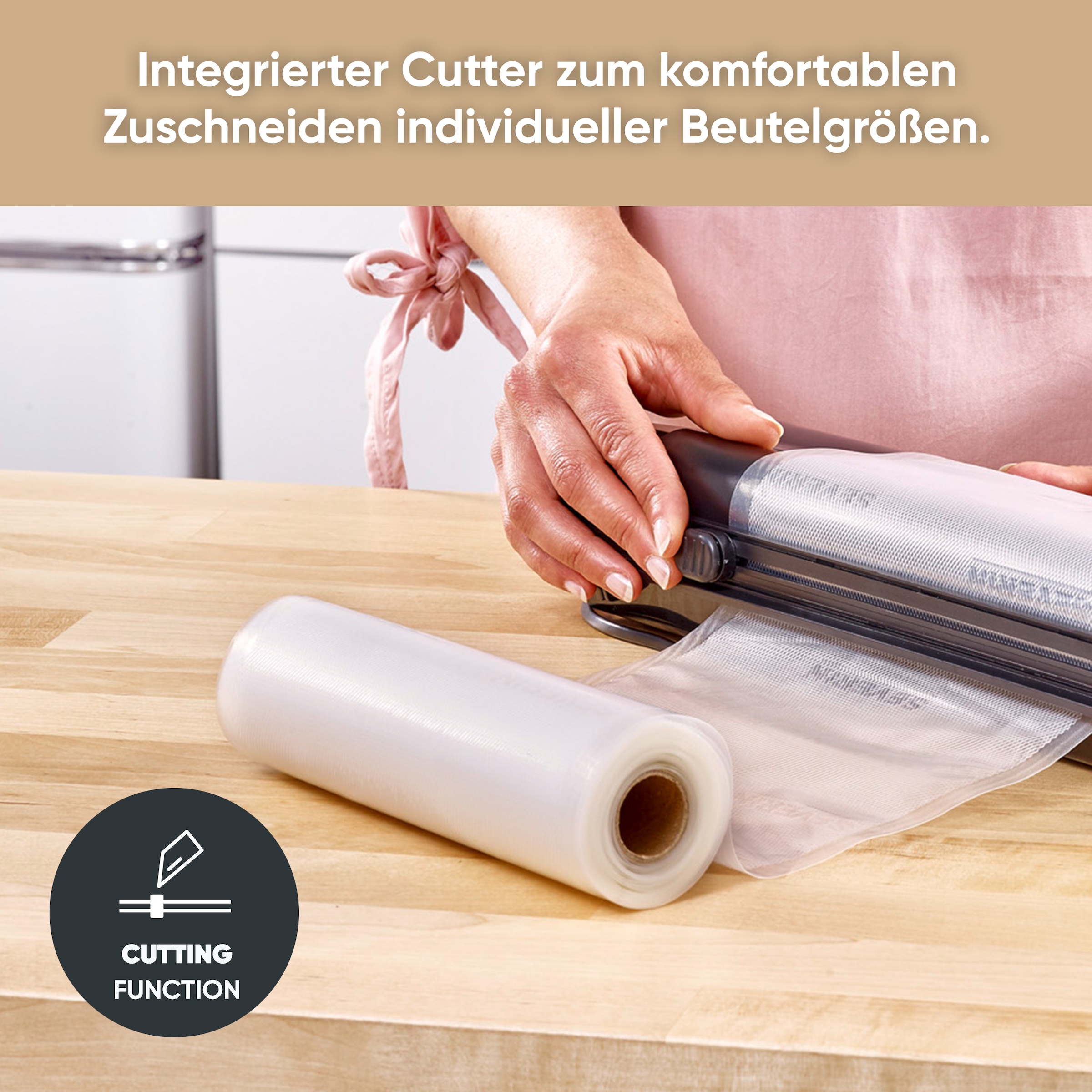 Severin Vakuumierer »FS 3610« 110 W automatisches Vakuumieren + Verschweißen, inkl. 10 Beutel 28 x 35 cm