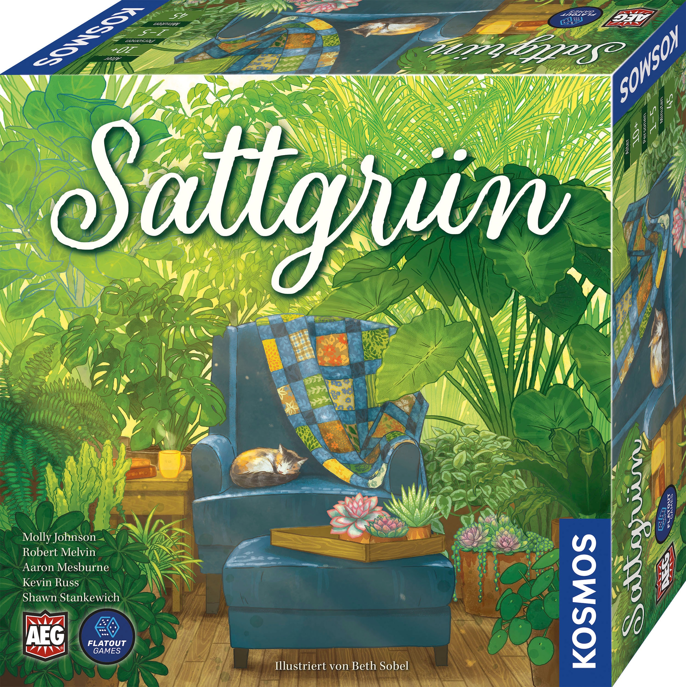 Kosmos Spiel »Sattgrün«