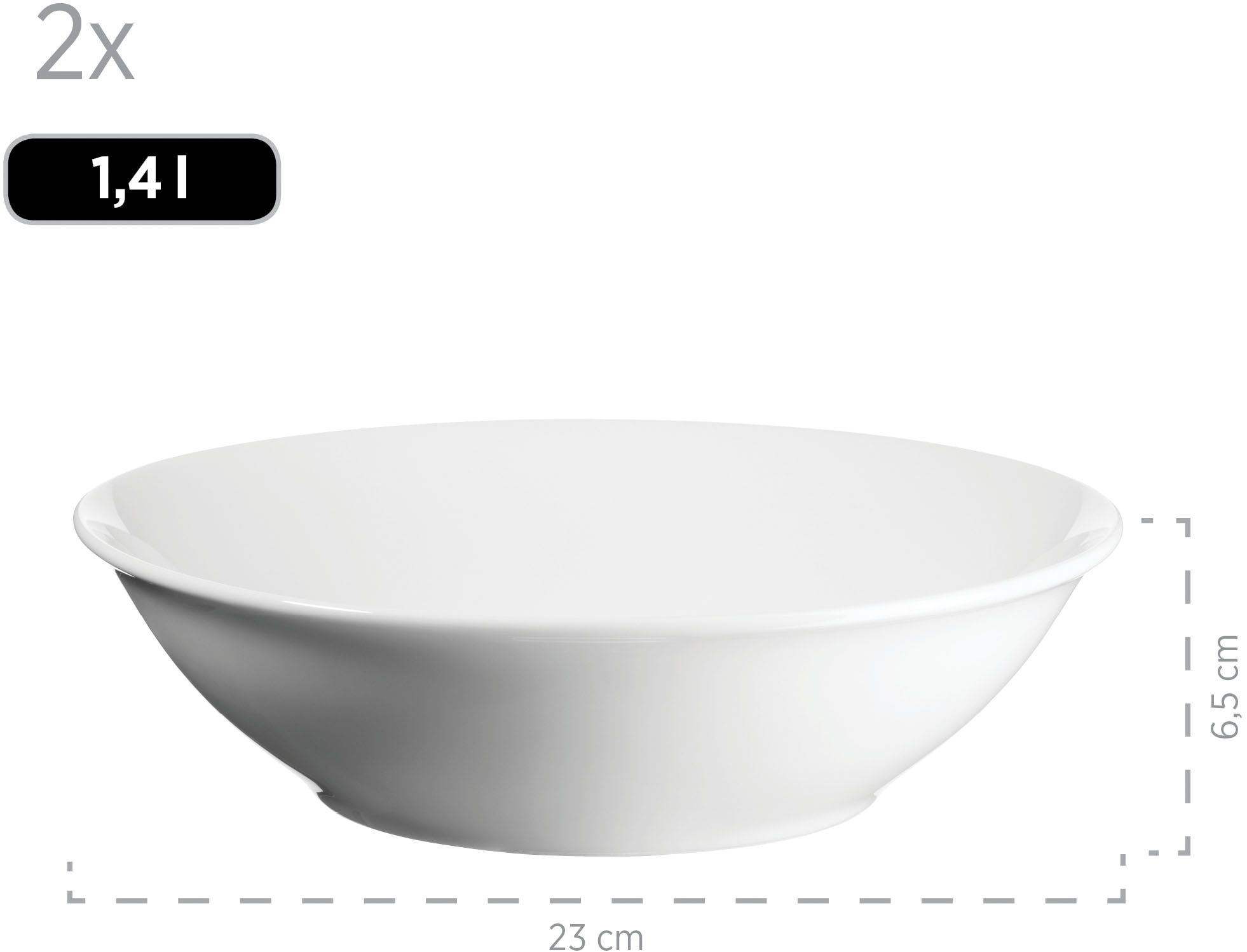 MÄSER Kombiservice »BARCA, Geschirr-Set«