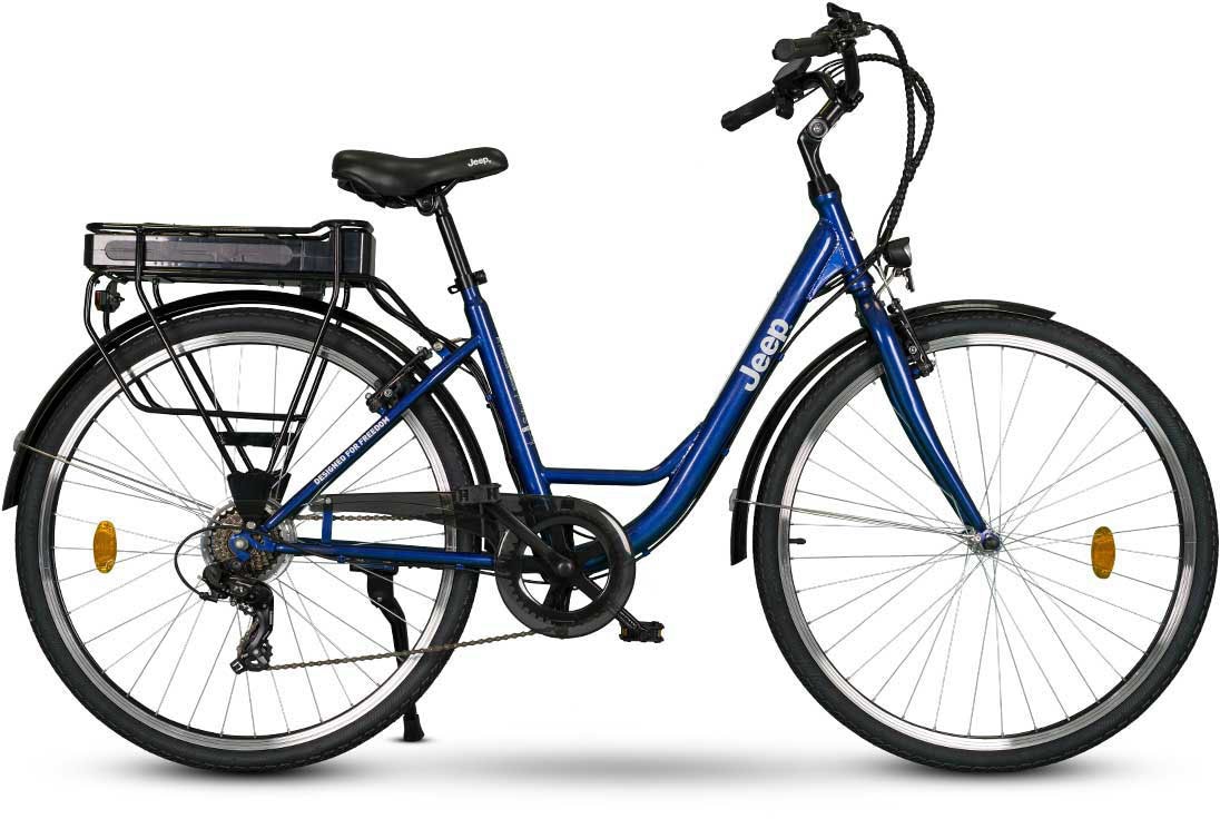 Jeep E-Bikes E-Bike »ECR 3005«, 6 250 im Online-Shop W, Gang, (mit Akku-Ladegerät) bestellen Heckmotor