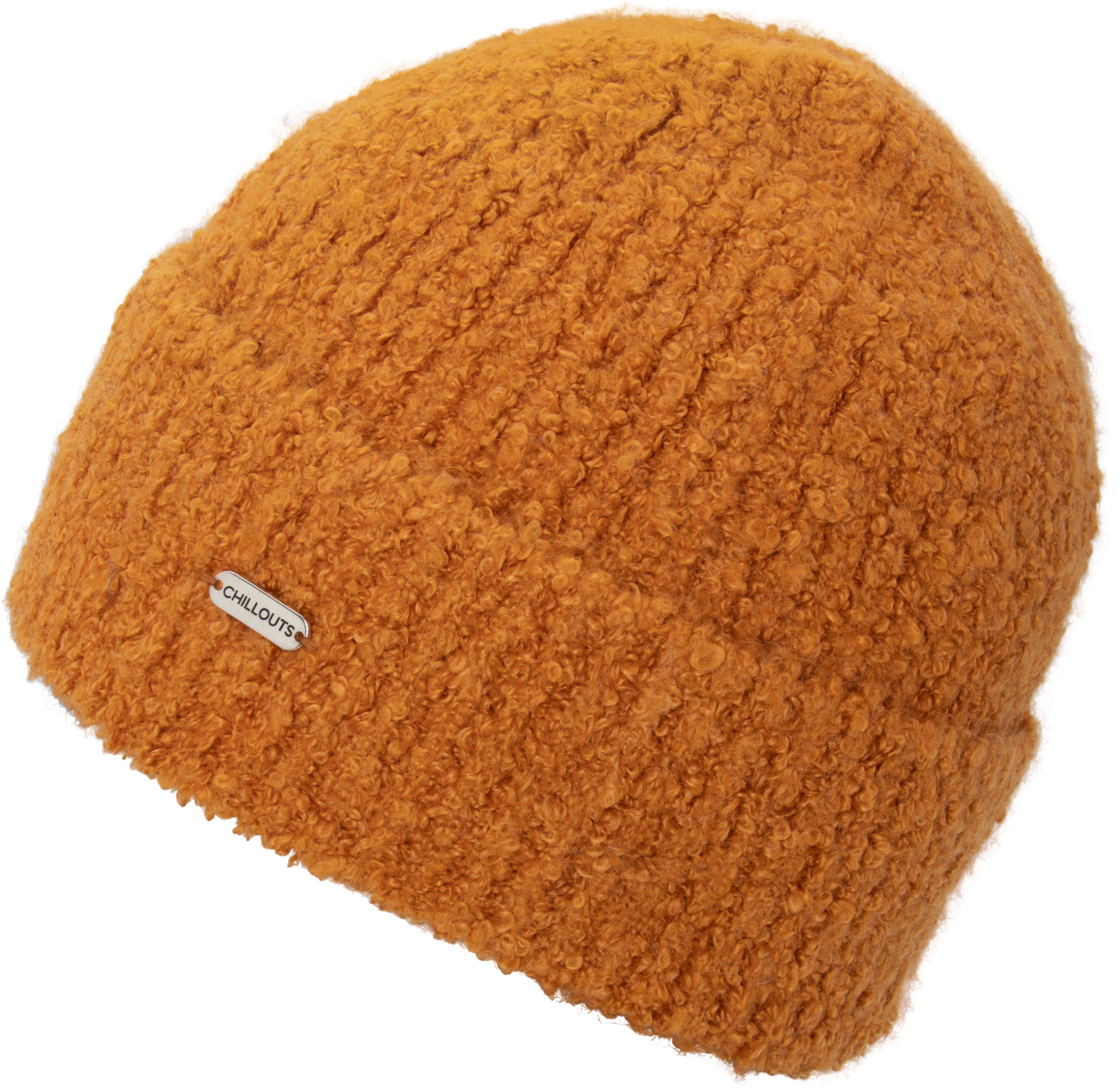 CHILLOUTS Beanie »Esther Hat« mit seitlichem Label, aus leichtem Material orange