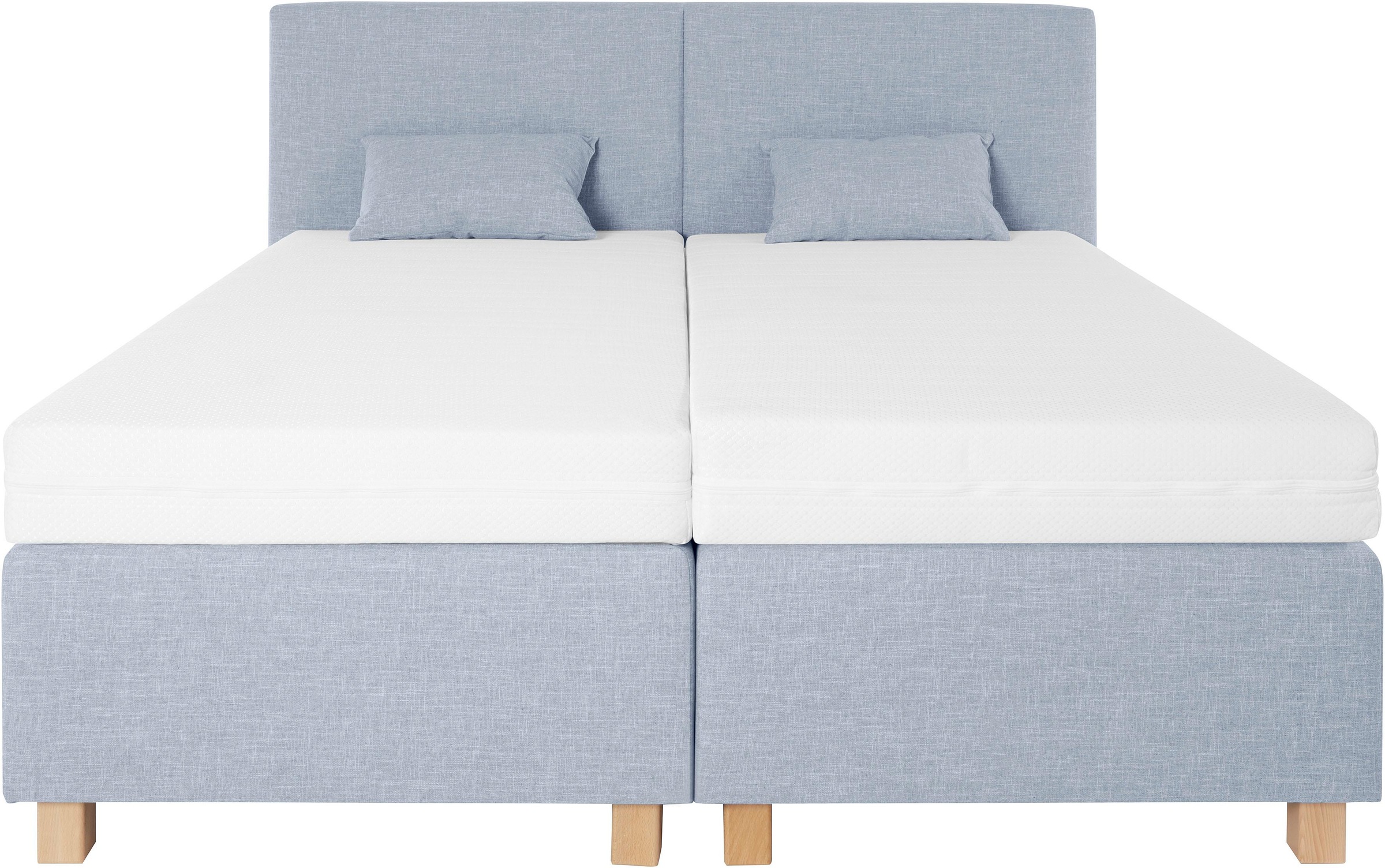 Westfalia Schlafkomfort Boxspringbett, mit Zierkissen
