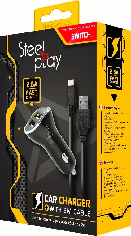 Steelplay USB-Ladegerät »Autoladegerät mit 2 USB Ports 2.6A«