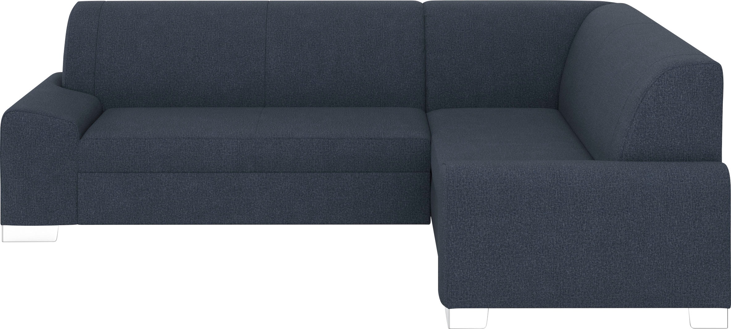 DOMO collection Ecksofa »Anzio in kubischer Formensprache, flache Armlehnen günstig online kaufen