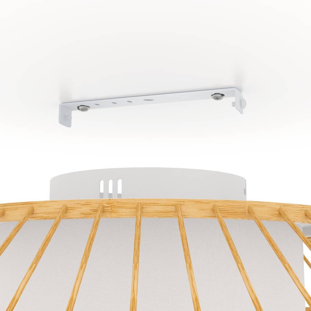 EGLO Deckenleuchte »YUKU-Z«, 1 flammig, Leuchtmittel LED-Modul | LED fest integriert, ZigBee, App und Sprachsteuerung Alexa, RGB, dimmbar, Ø 46 cm