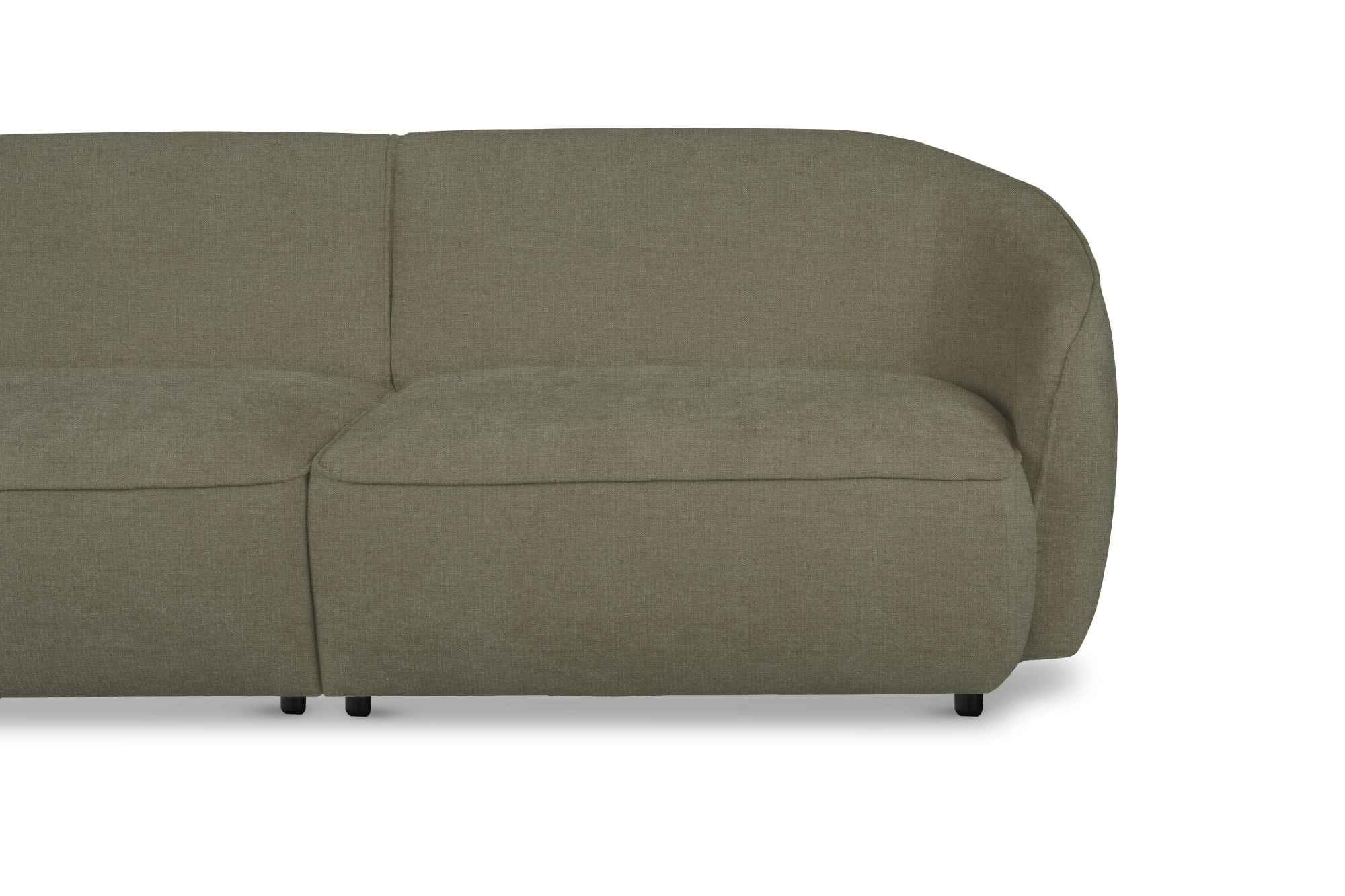 INOSIGN 3-Sitzer »Cosigo«, Breite 226 cm, 2 Chenille-Stoffe zur Auswahl, mit Kaltschaum