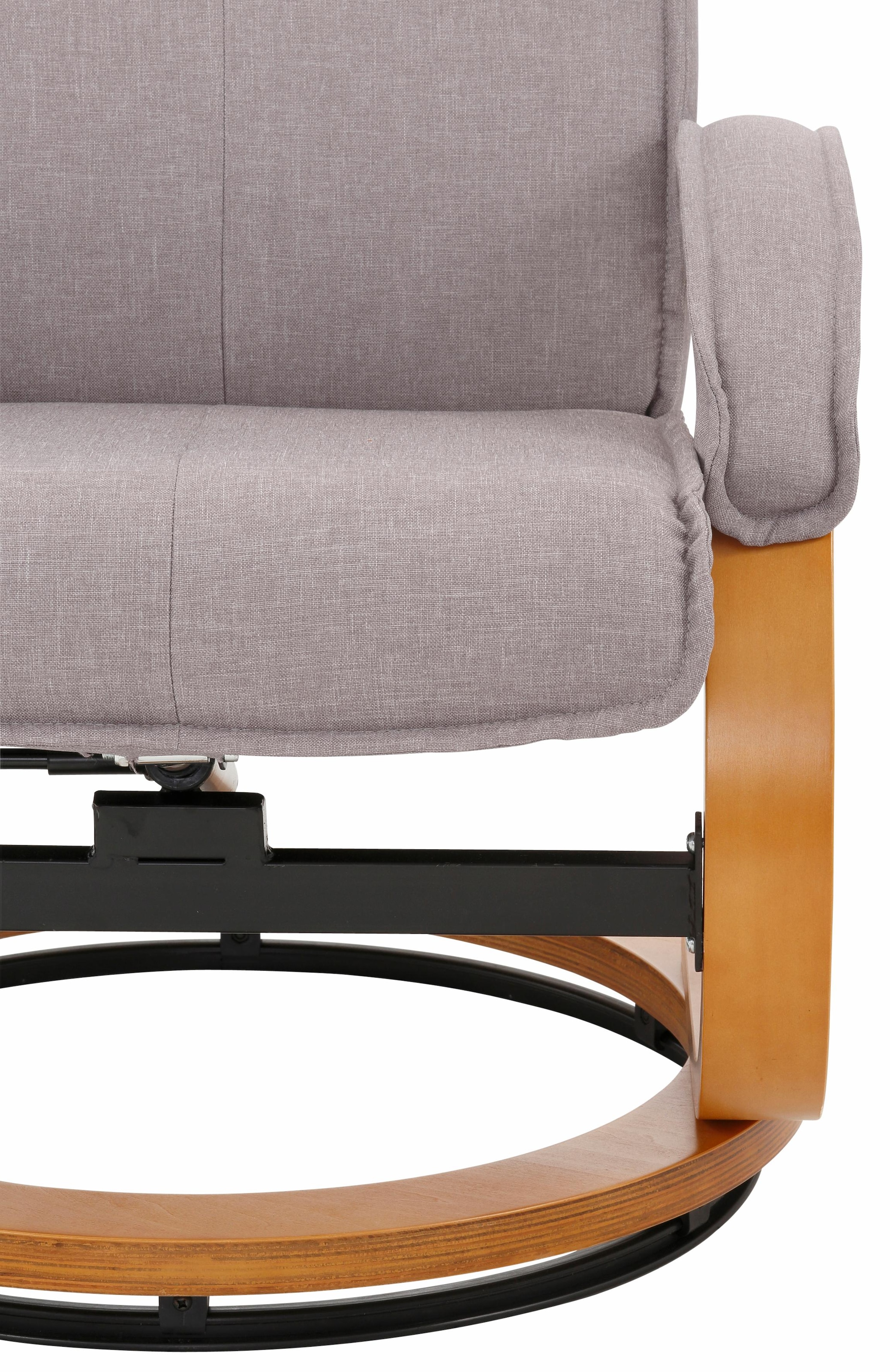 Home affaire Relaxsessel »Paris, TV-Sessel mit Hocker und manueller Liegefunktion«, (Set, 2 St., bestehend aus Sessel und Hocker), Set (Sessel und Hocker), Dreh- und Kippfunktion