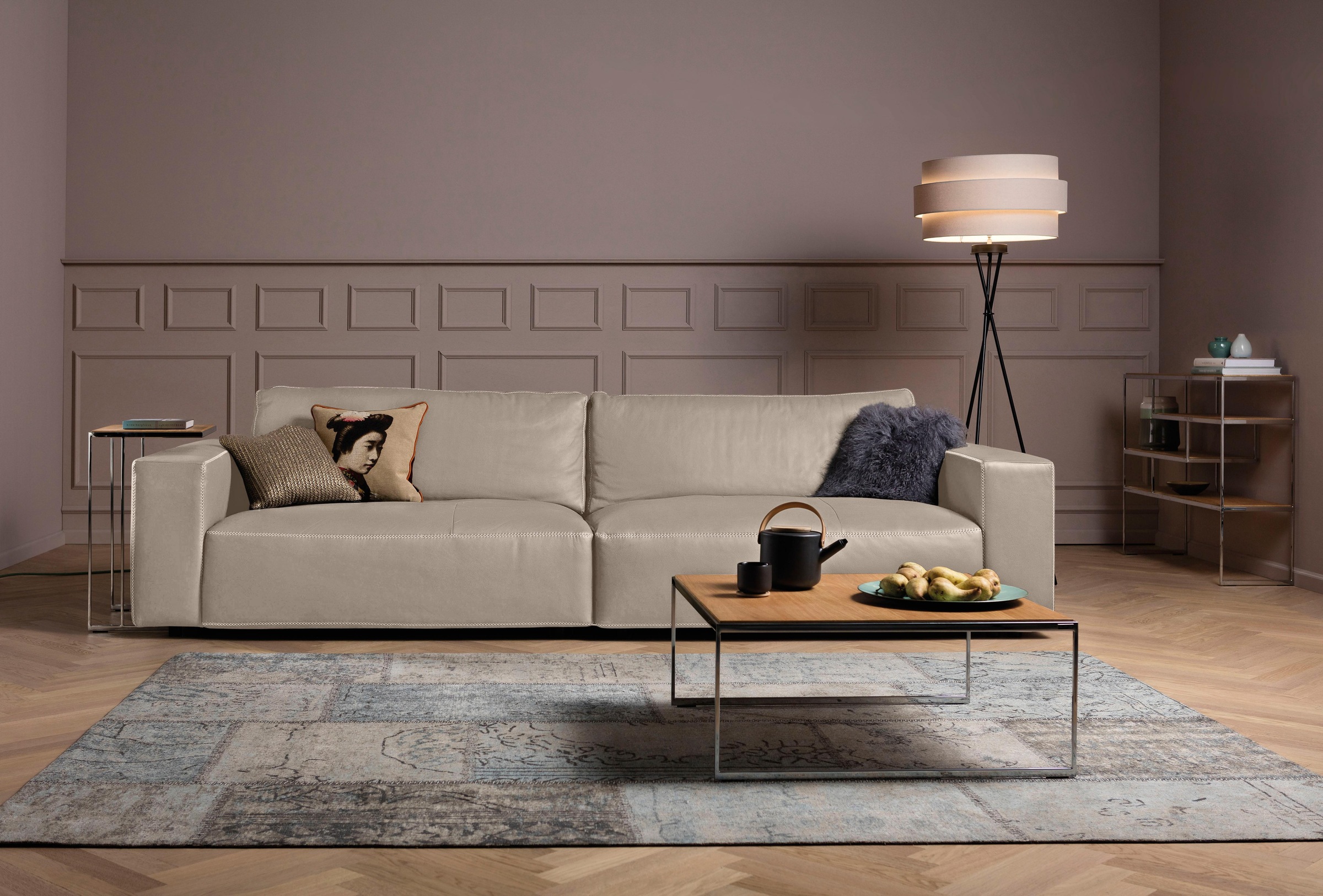 Musterring Big-Sofa »LUCIA«, in vielen Qualitäten und 4 unterschiedlichen N günstig online kaufen