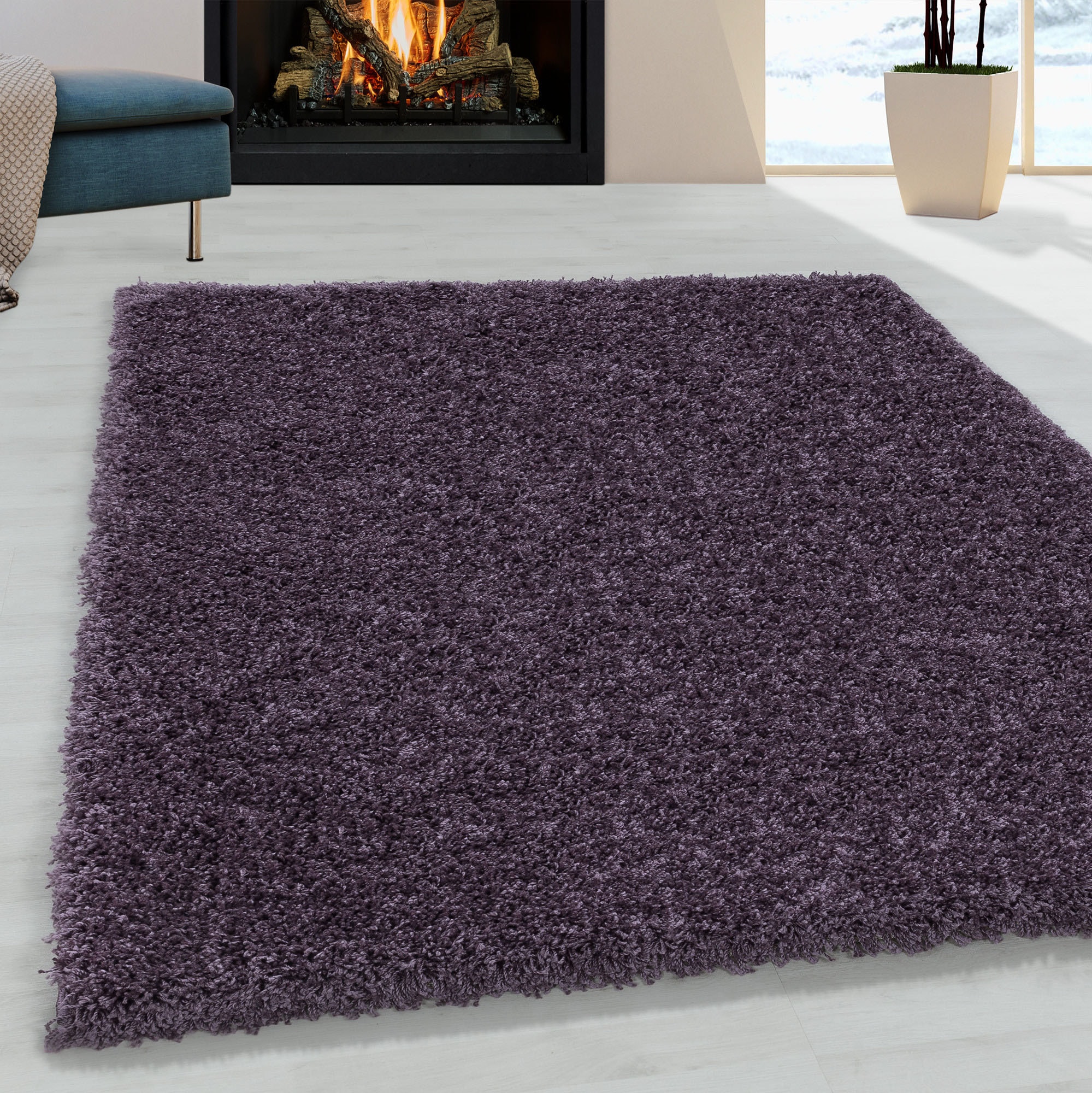 Ayyildiz Teppiche Hochflor-Teppich »SYDNEY 3000«, rechteckig, 50 mm Höhe, S günstig online kaufen