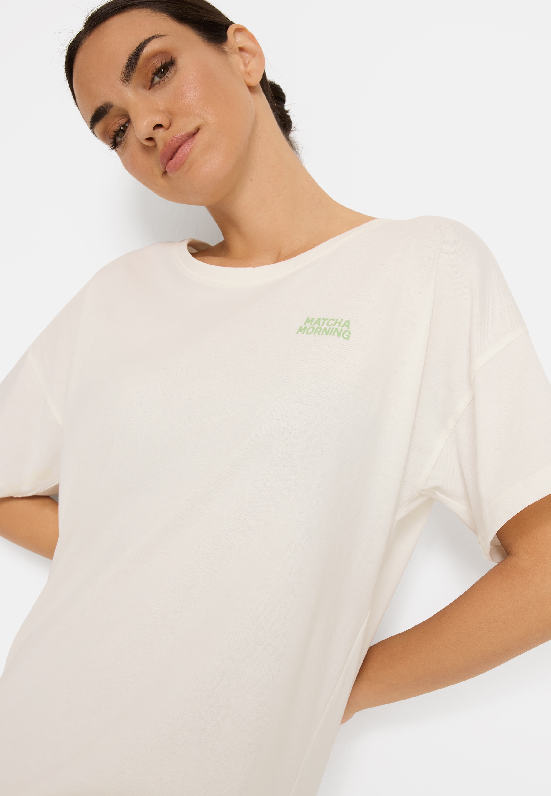 LSCN by LASCANA Sleepshirt 1 tlg. mit überschnittener Schulter