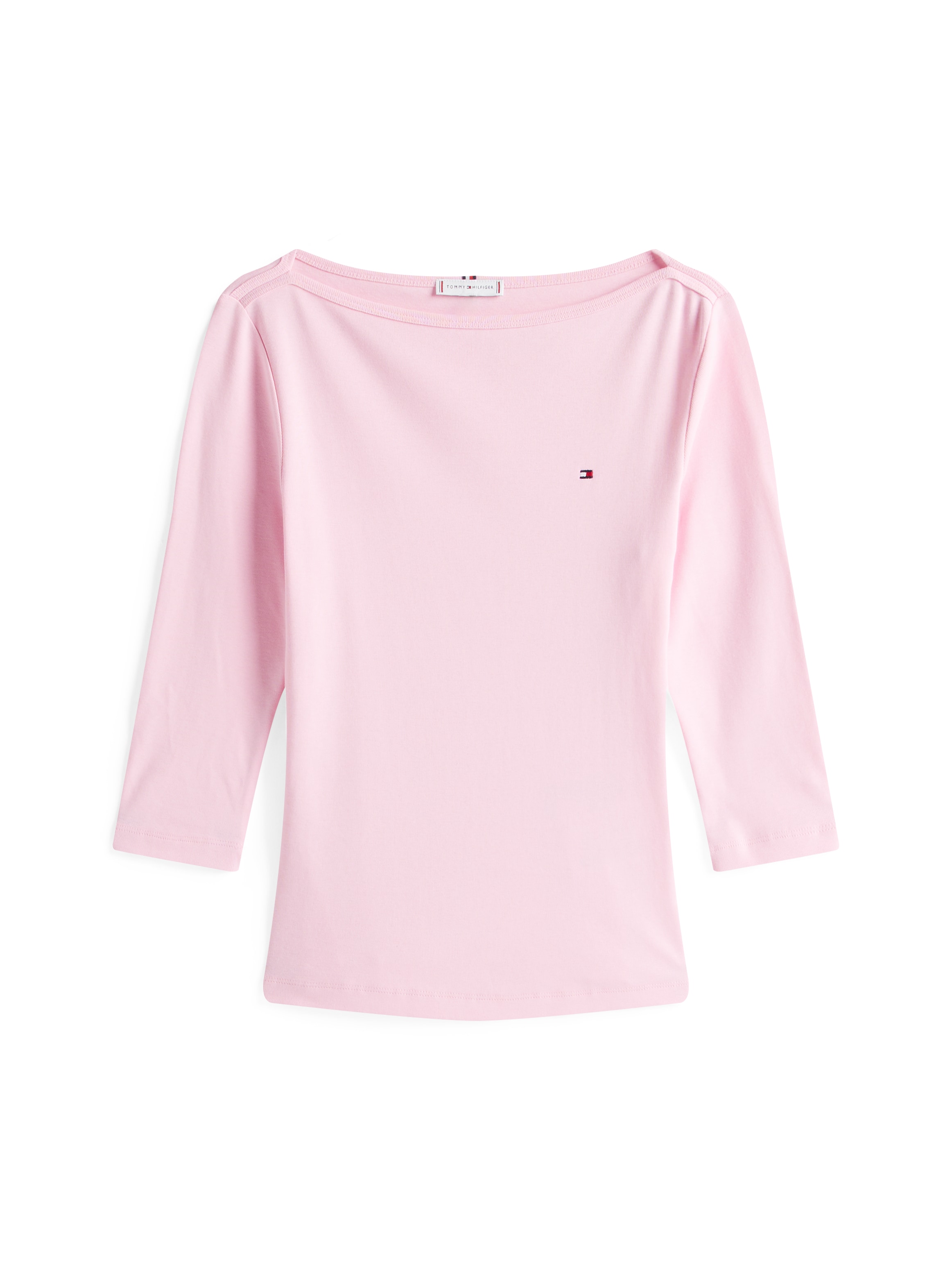 Tommy Hilfiger 3/4-Arm-Shirt »NEW CODY SLIM BOAT-NK 3/4SLV«, mit Logostickerei