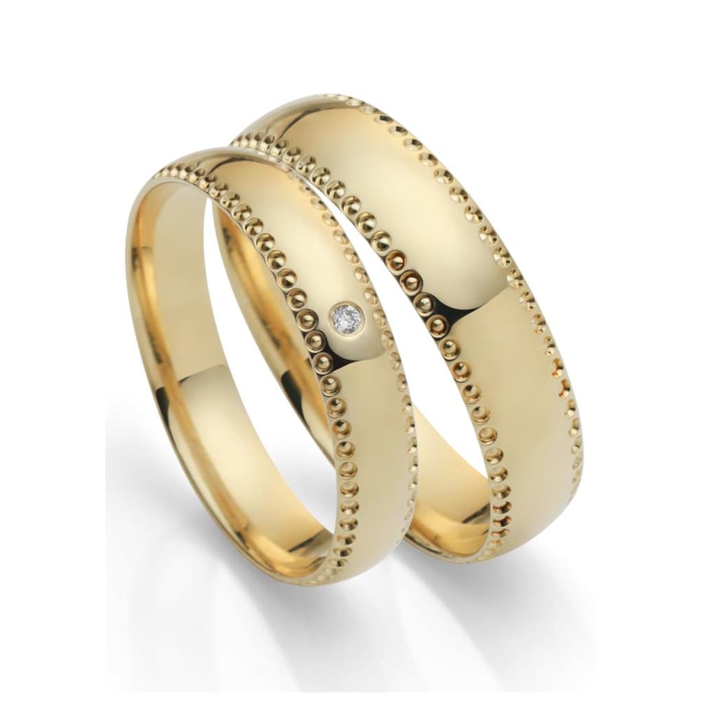 Firetti Trauring »Schmuck Geschenk Gold 750 Hochzeit Ehering "LIEBE"«