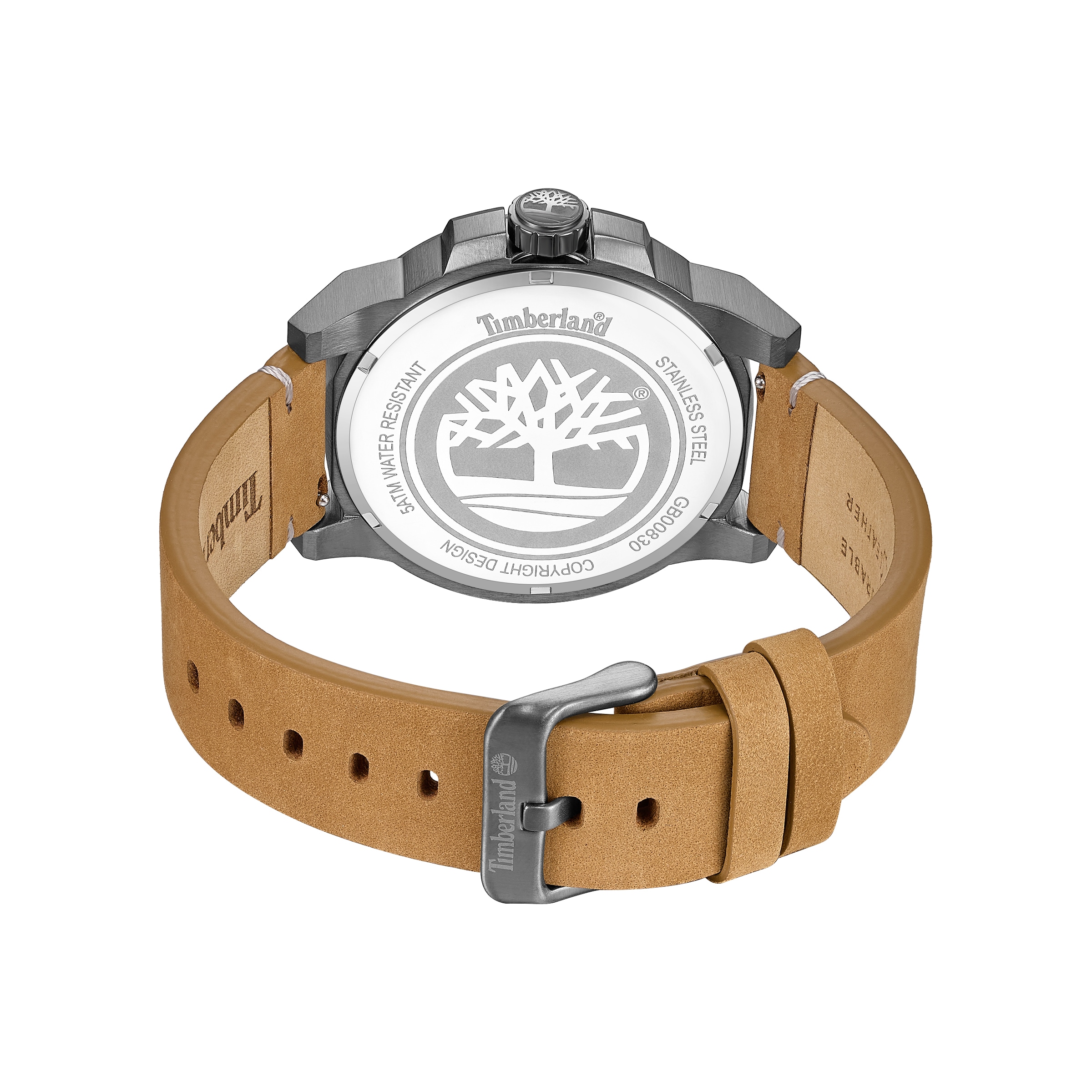 Timberland Quarzuhr »Mohegan« Armbanduhr, Herrenuhr, Lederarmband, analog, Tag