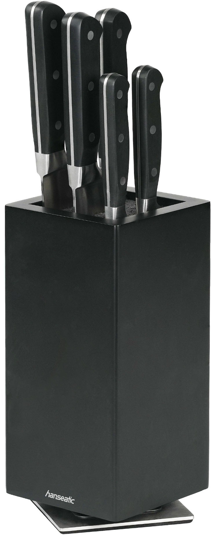 Hanseatic Magnet-Messerblock »hanseatic PREMIUM, aus Gummibaumholz, Messerb günstig online kaufen