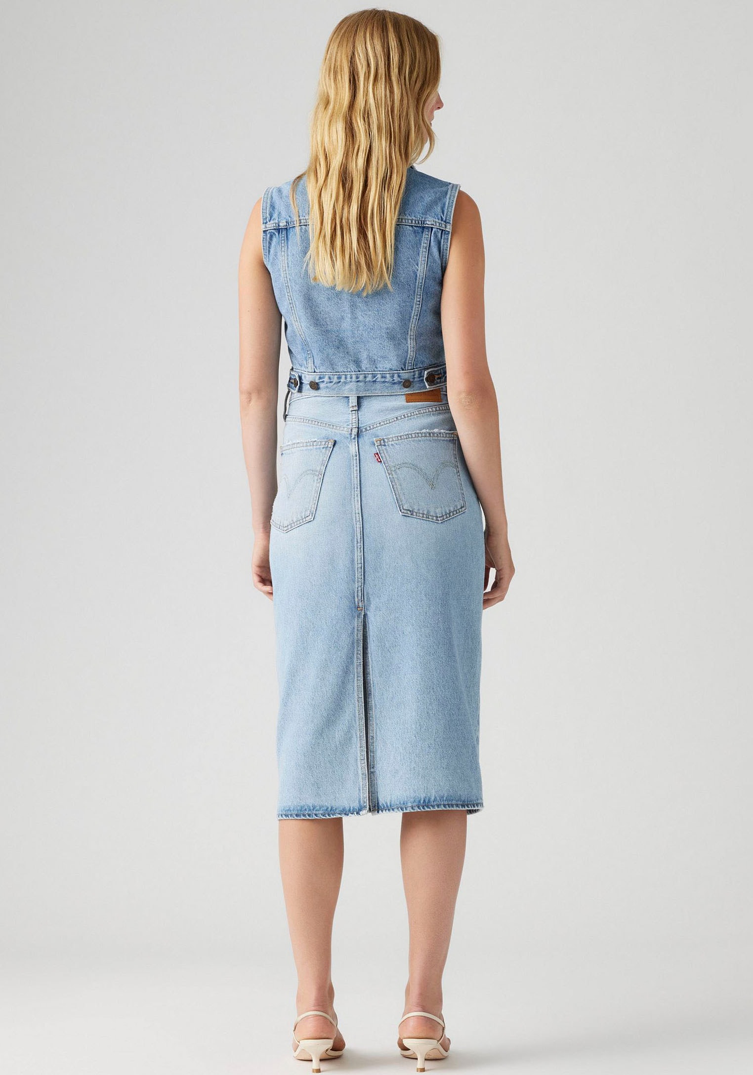 Levi's® Jeansrock »HR BACK SLIT SKIR« mit Schlitz hinten