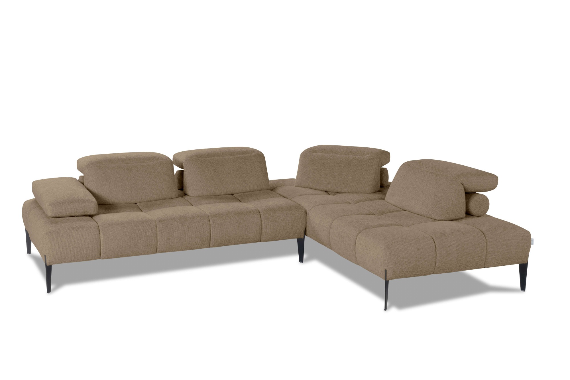 CALIA ITALIA Ecksofa »Skyline, Made in Italy, Design-Sofa, L-Form, mit Sitz günstig online kaufen