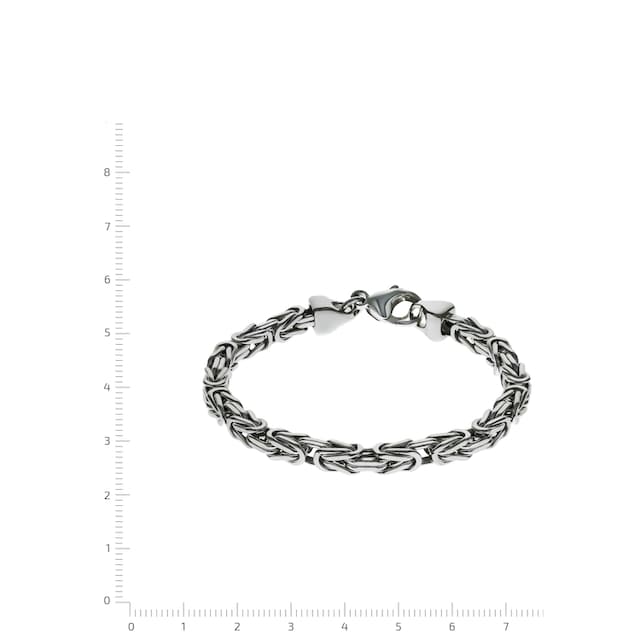 Firetti Silberarmband »in Königskettengliederung 4-kant, 5,0 mm breit«,  Made in Germany bequem kaufen