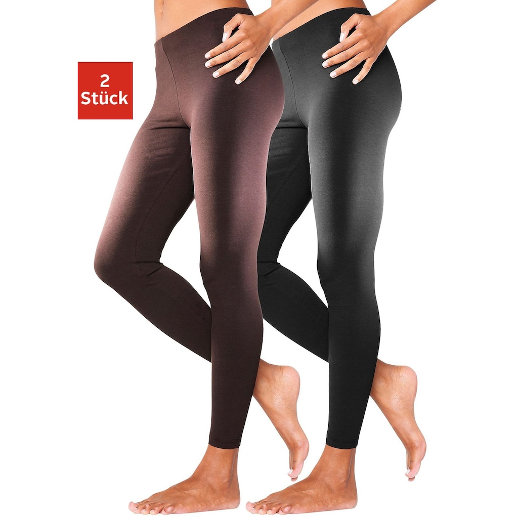 Vivance active Leggings, (2er-Pack)