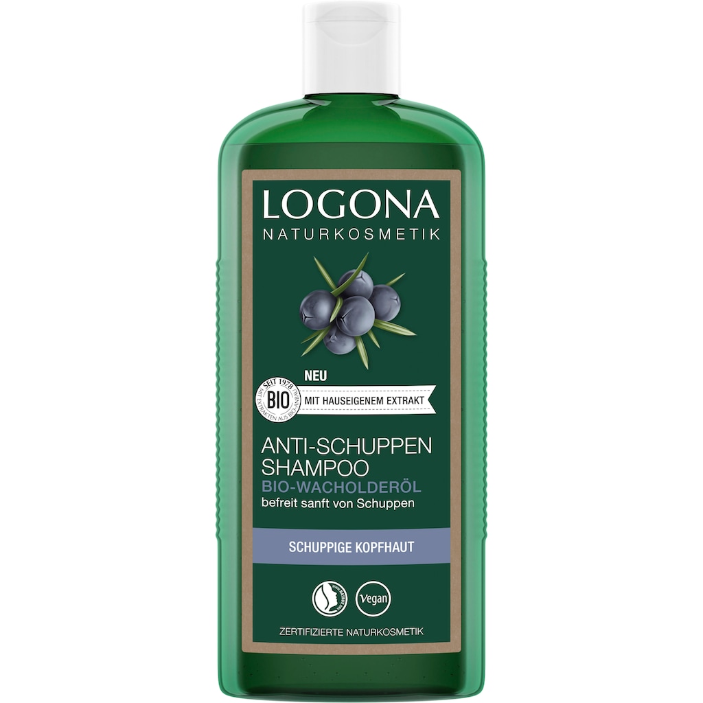 LOGONA Haarshampoo »Logona Anti-Schuppen Shampoo Bio-Wacholder«