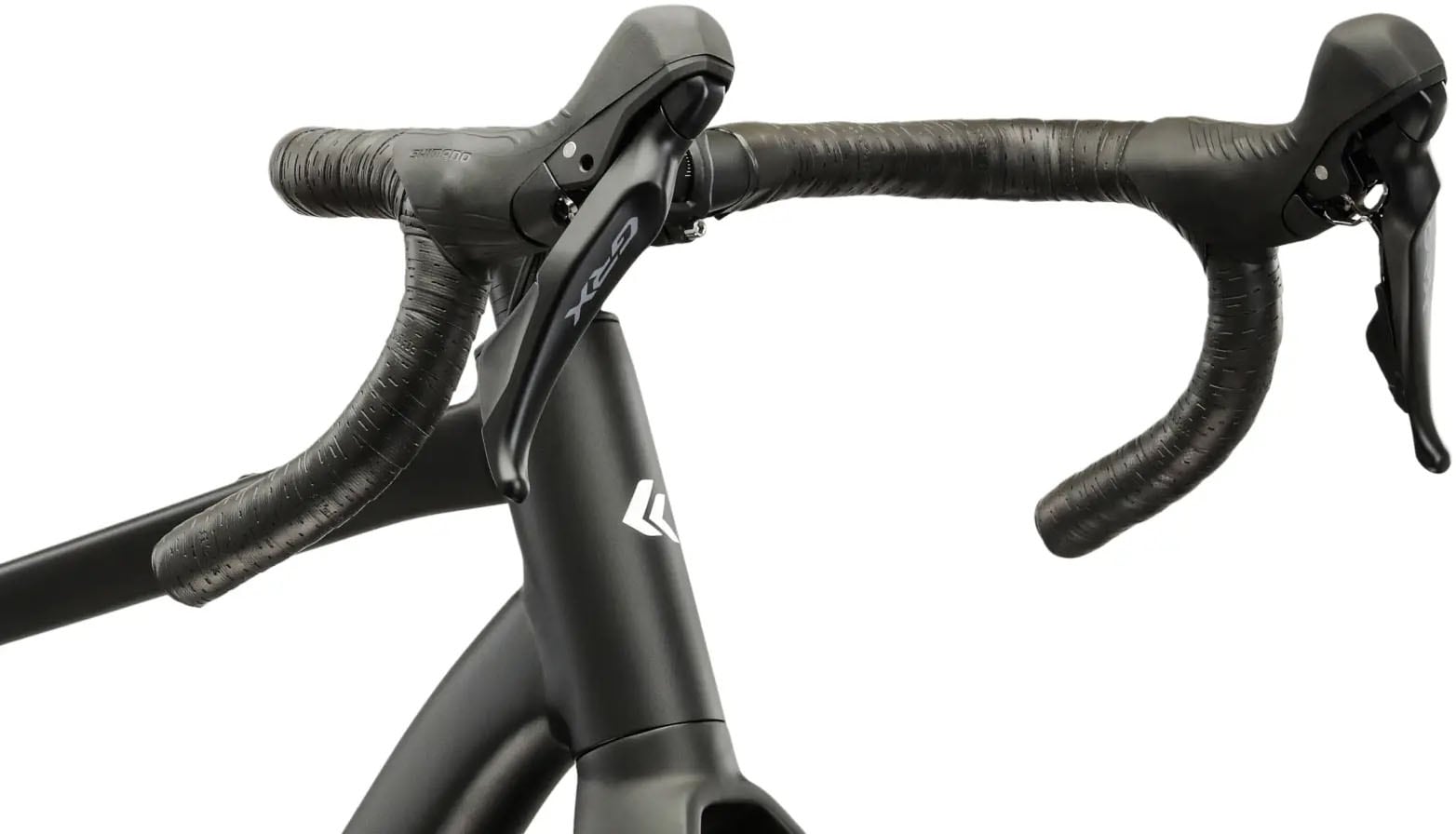 Kross Gravelbike »KROSS Gravelbike Carbon-Gabel Esker 6.0 28" schwarz 24 Gänge 2026« 24 Gang Shimano GRX RX820 Schaltwerk Kettenschaltung Gabel aus Carbon