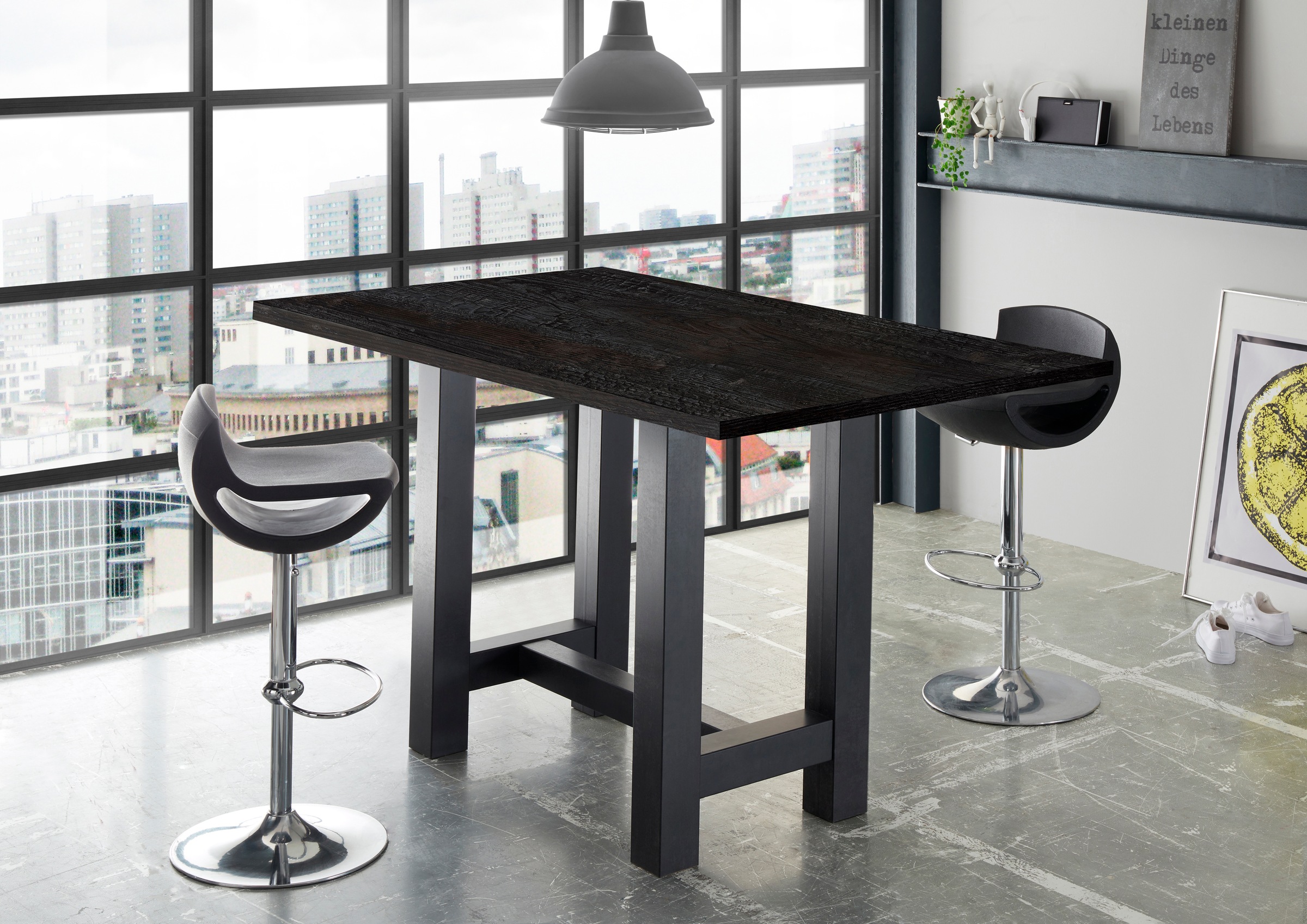 Mäusbacher Bartisch, Gestell in U-Form (Breite 120, 140 oder 160 cm) günstig online kaufen