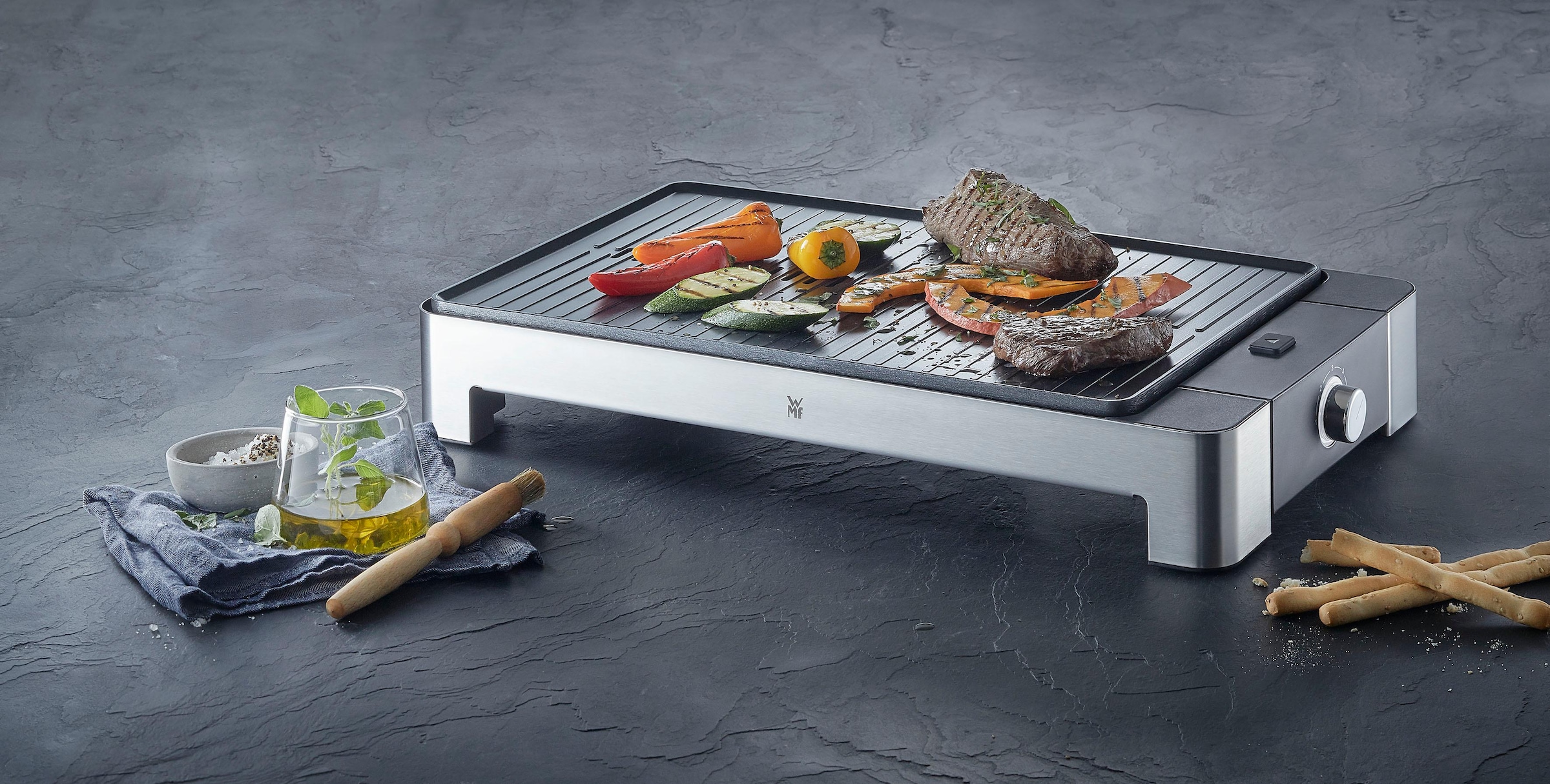 5. Bild von WMF Tischgrill »LONO gerippt«, 2000 W