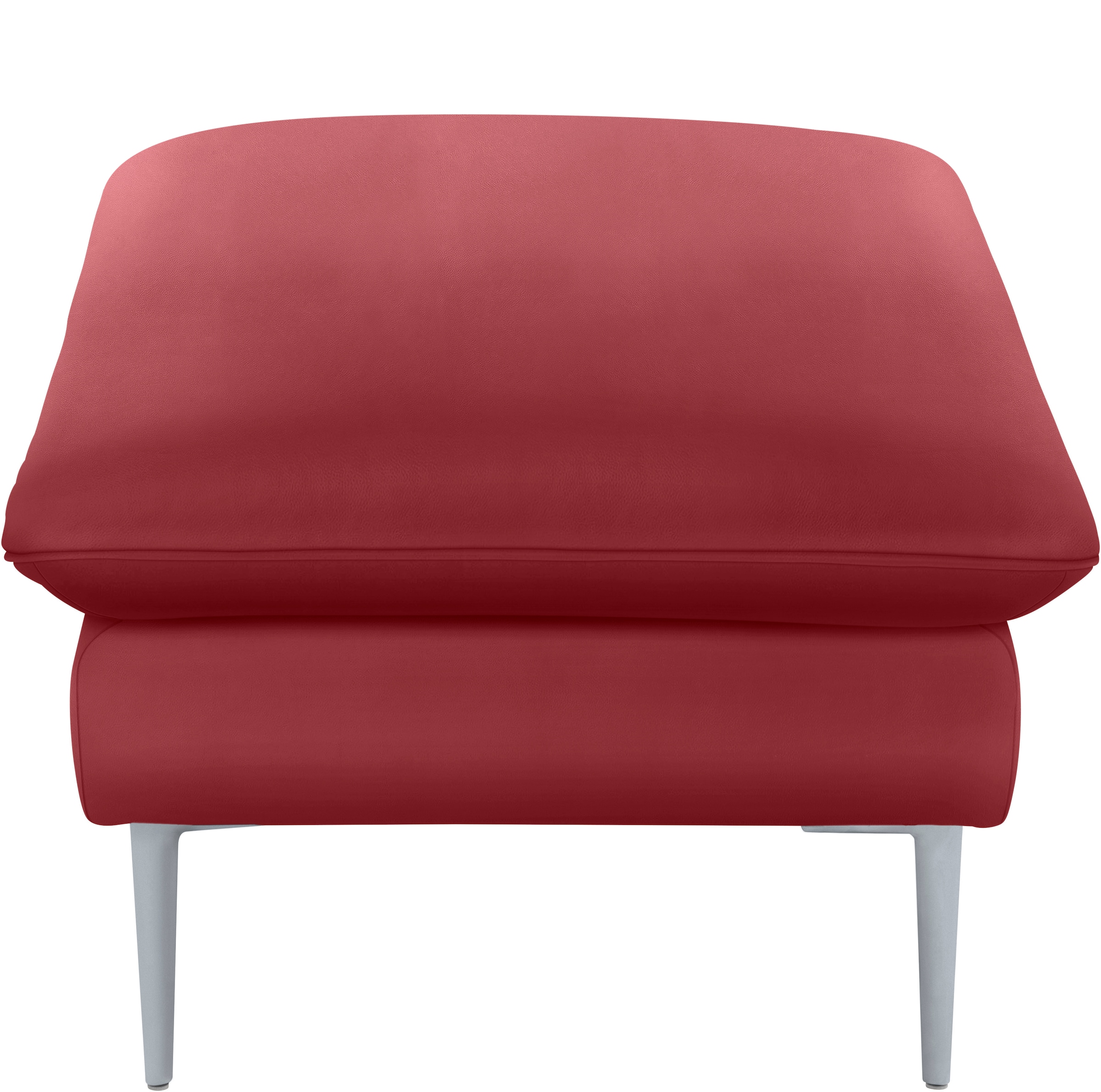 W.SCHILLIG Hocker »enjoy&MORE«, Füße silber matt, Breite 106 cm