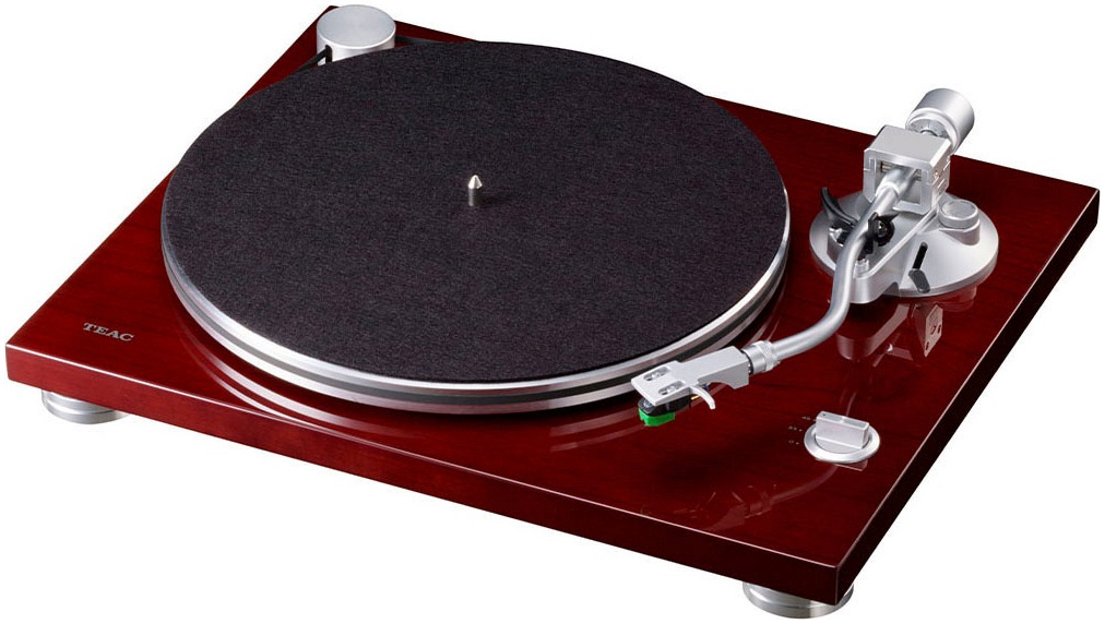 TEAC Plattenspieler »TN-3B-SE« cherry Eingebauter Phono-EQ-Verstärker mit Trittschallfilter (abschaltbar)