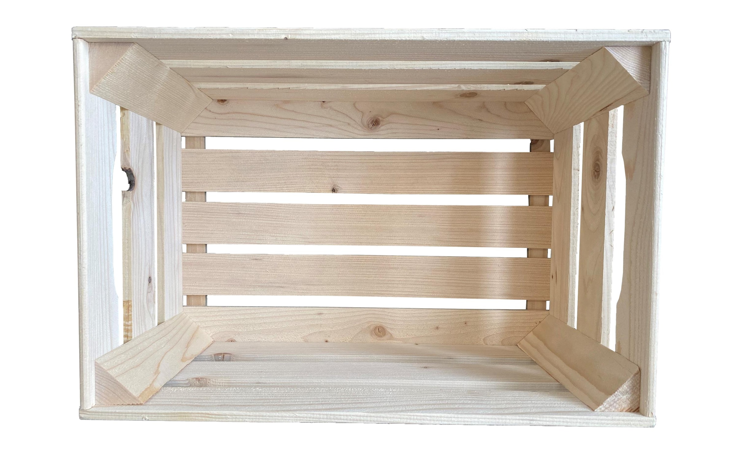 Holz Zollhaus Holzkiste »Obstharasse Fichte«