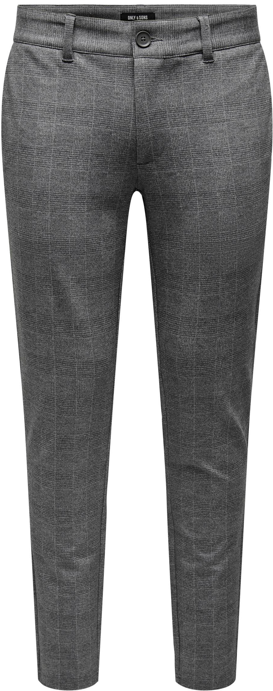 ONLY & SONS Chinohose »MARK CHECK PANTS«