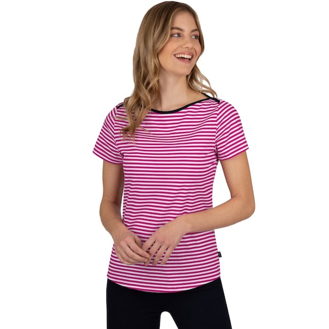 Trigema T-Shirt »TRIGEMA Geringeltes T-Shirt in verschiedenen Farben«  online bei