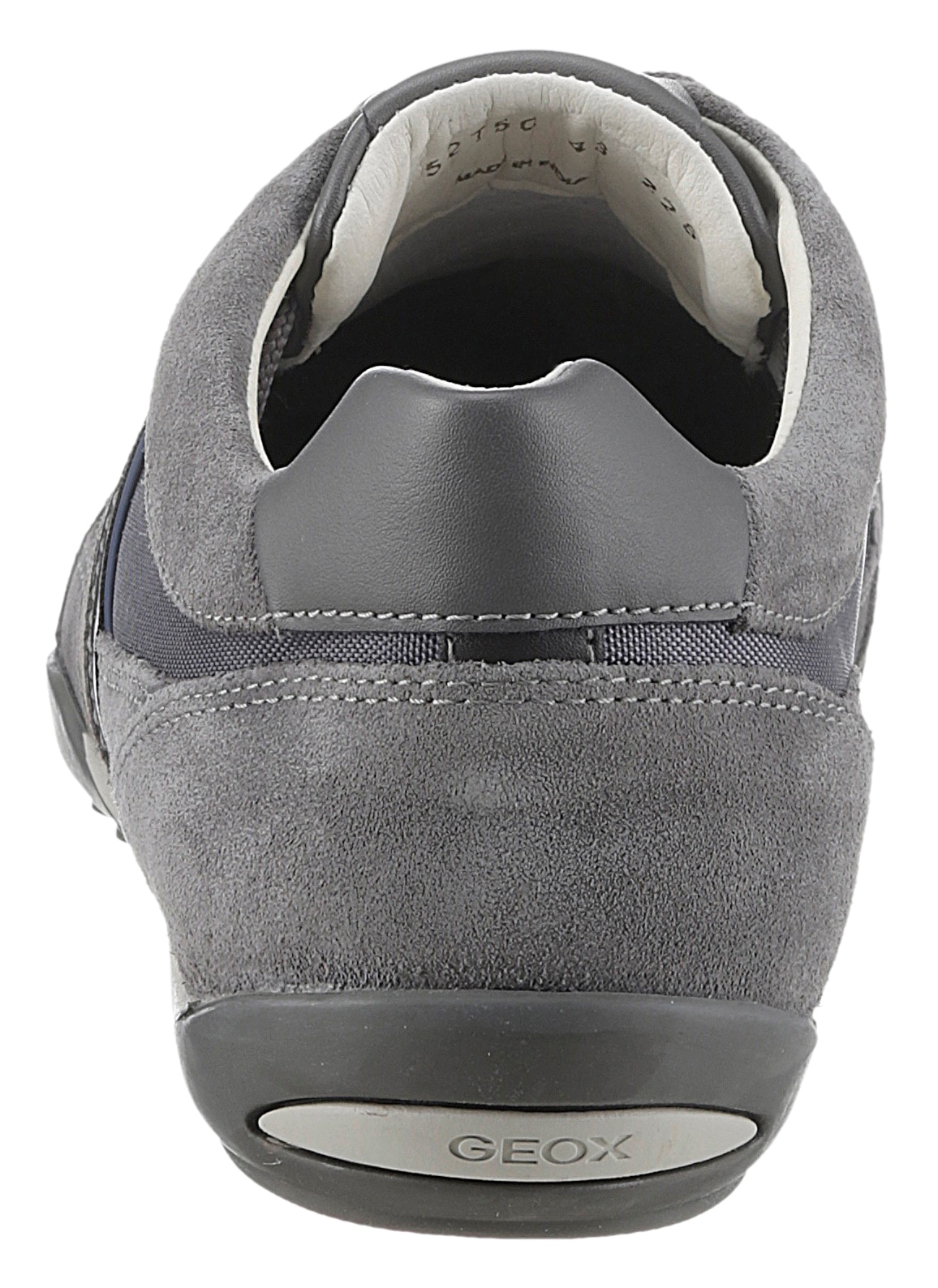 Geox Sneaker »U WELLS C«, Casual Schuh, Schnürschuh mit Logoverzierung