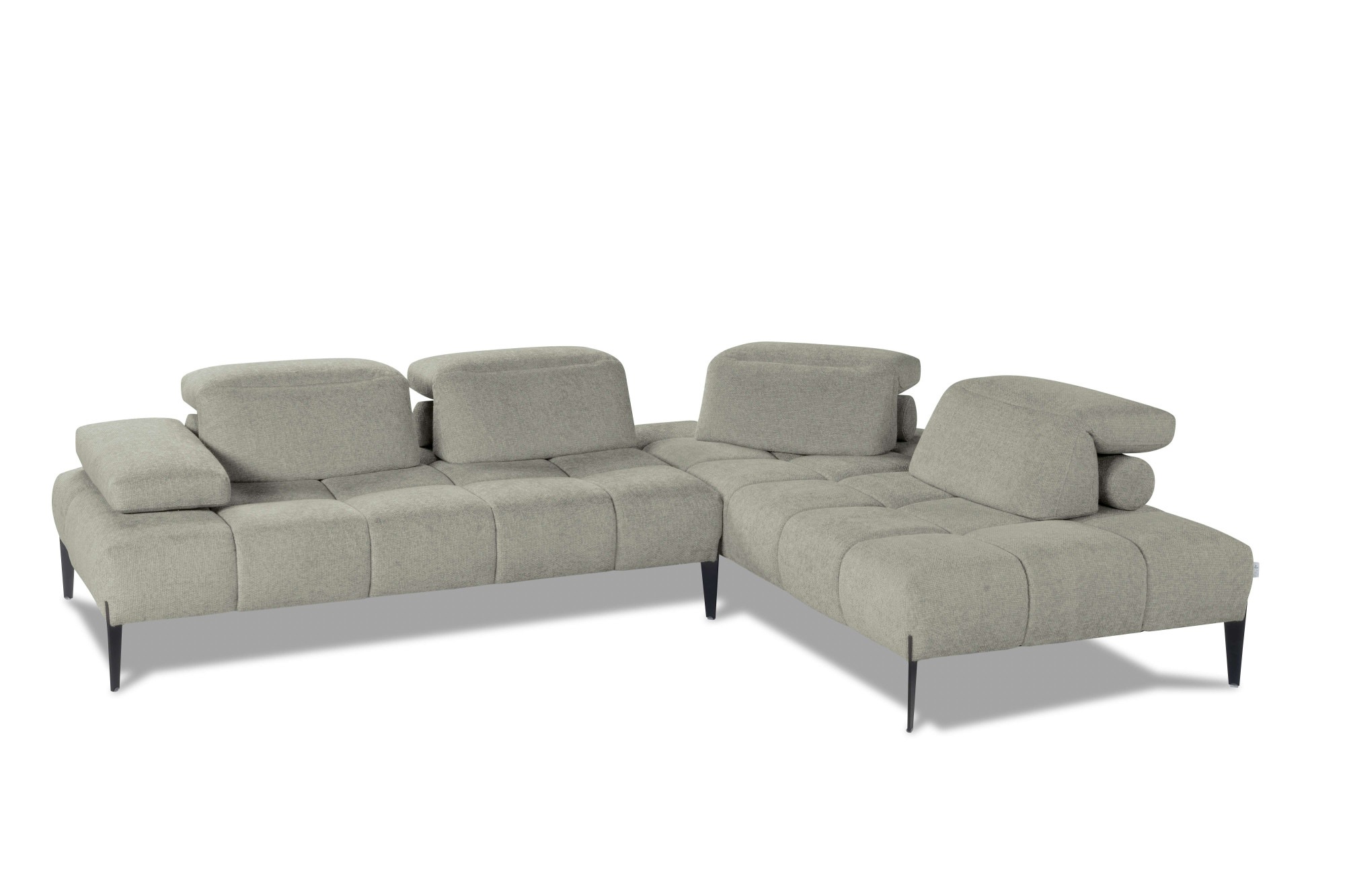 CALIA ITALIA Ecksofa »Skyline, Made in Italy, Design-Sofa, L-Form, mit Sitz günstig online kaufen