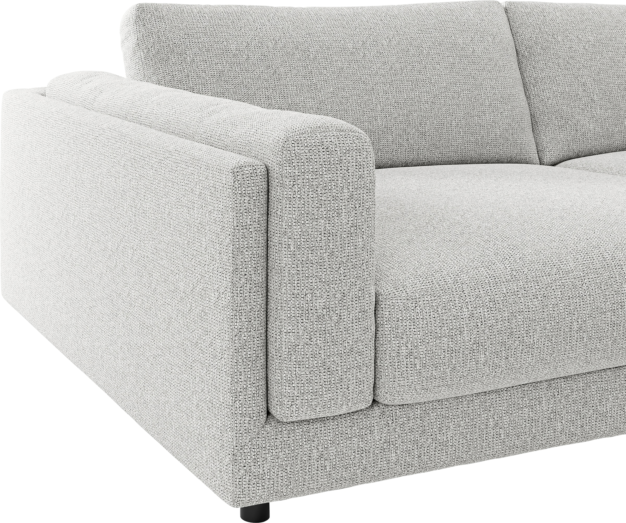 3C Candy Big-Sofa »Karalis mit extra großer Sitztiefe, elegantes Mega Sofa zum Relaxen,«, auch in Cord- oder Leder-Bezug, lose Kissen, loungige Bequemlichkeit