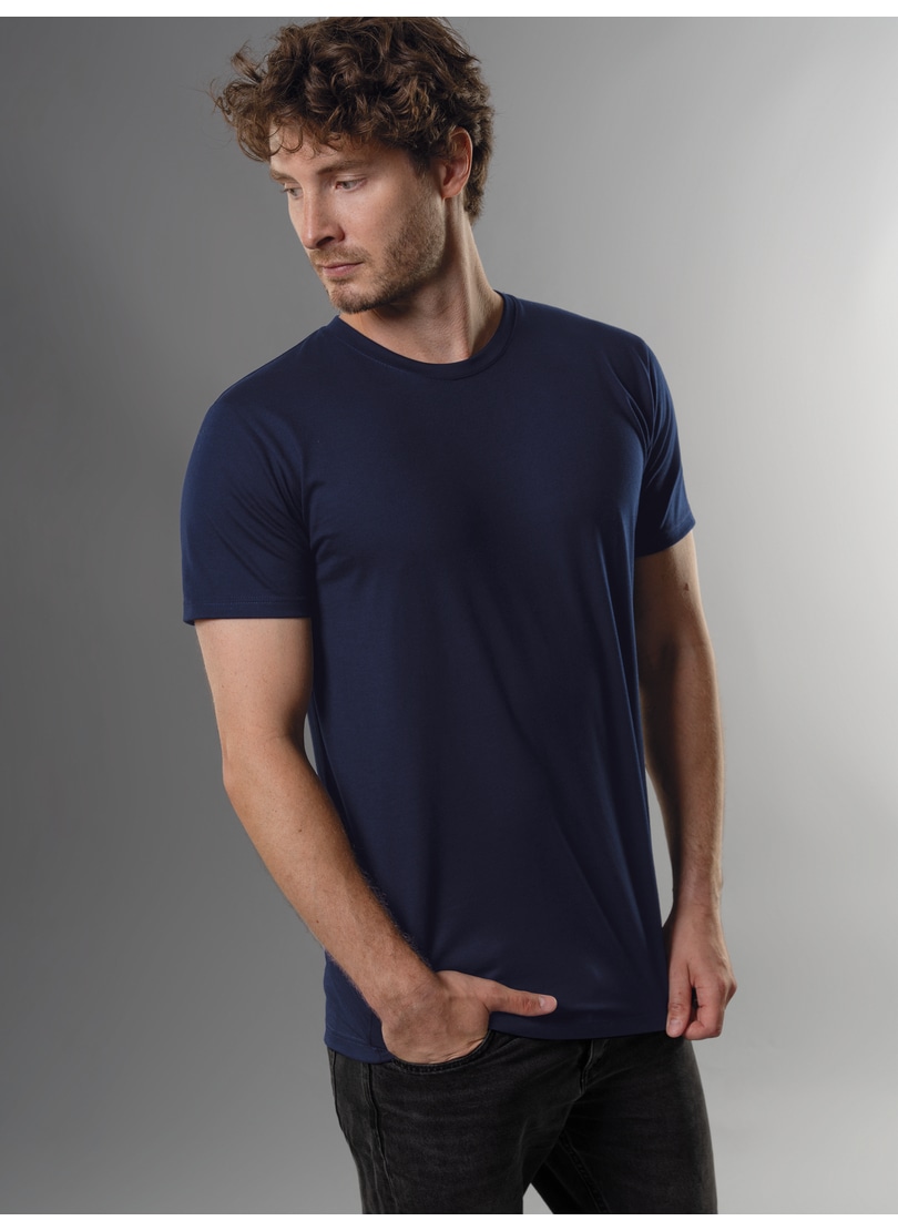 Trigema T-Shirt »TRIGEMA Slim Fit T-Shirt aus DELUXE Baumwolle« bestellen