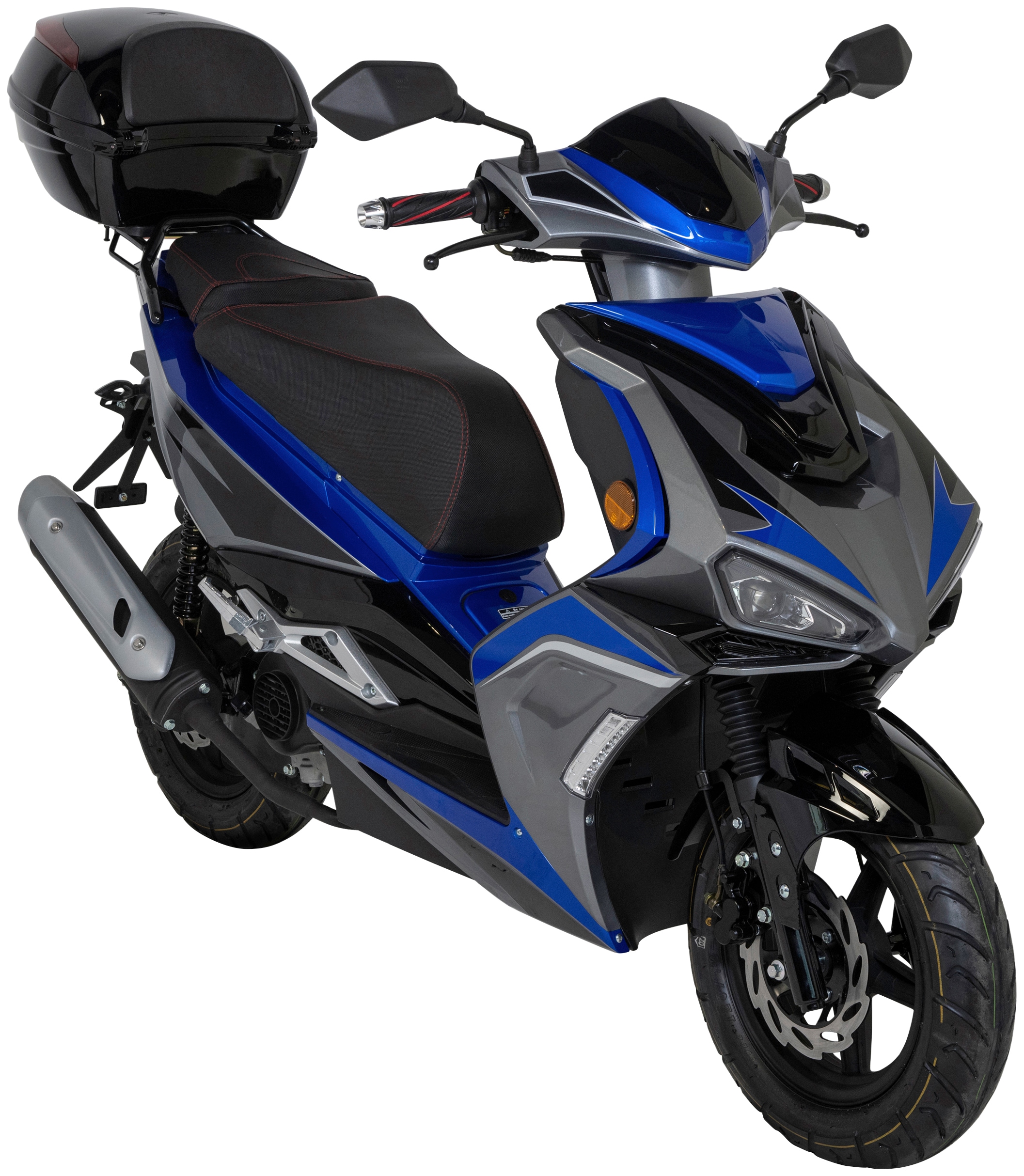 GT UNION Motorroller »Striker«, kaufen 3 45 online Euro 5, cm³, km/h, Topcase mit PS, (Set), 50