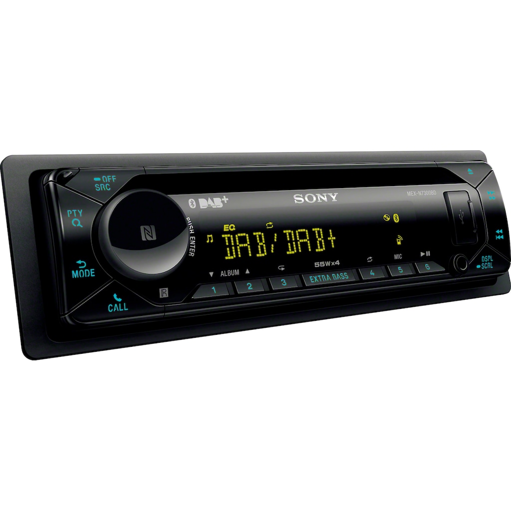 Sony Autoradio »MEXN7300KIT«, (Bluetooth Digitalradio (DAB+) 55 W)