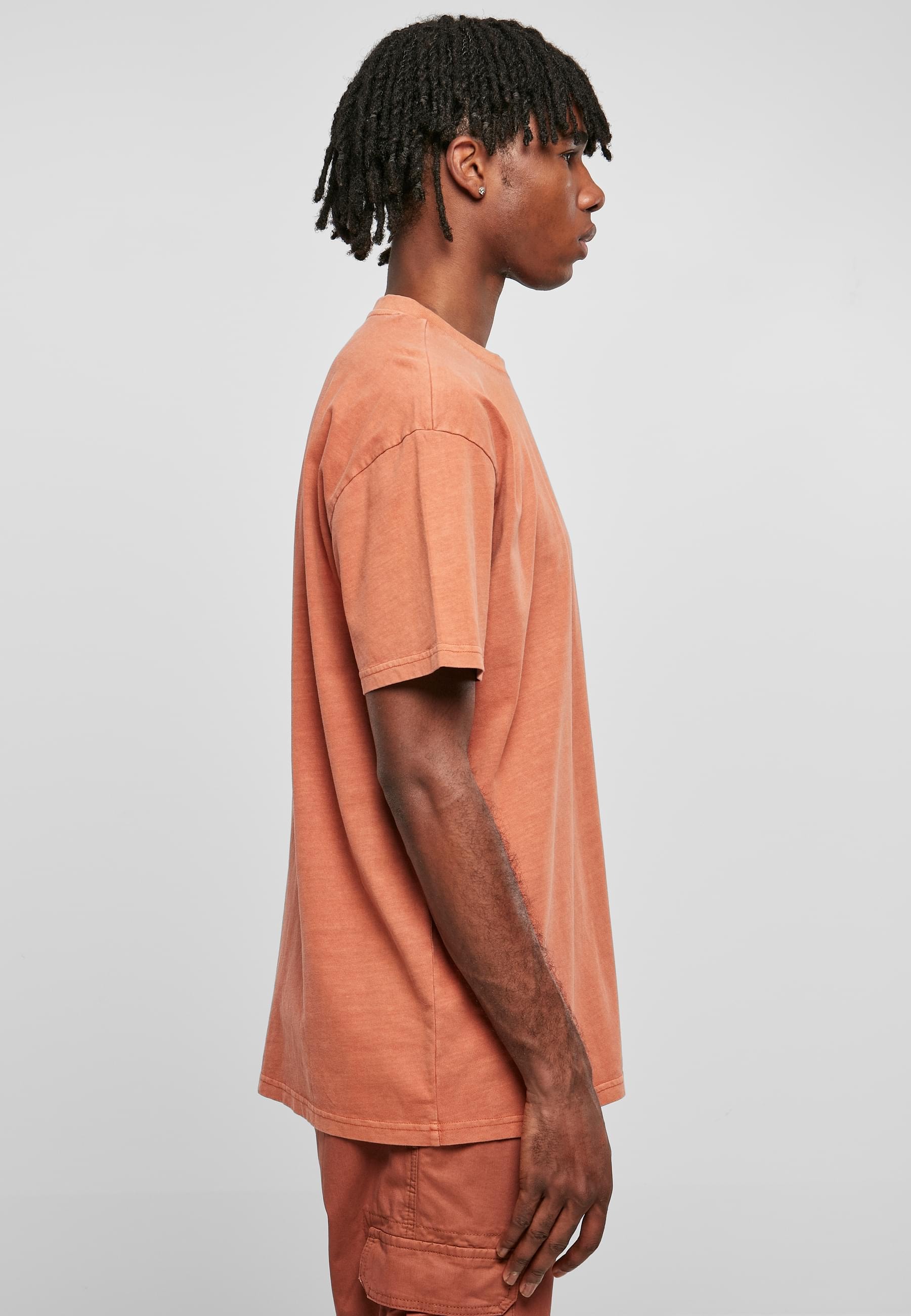 URBAN CLASSICS Kurzarmshirt »Urban Classics Herren Heavy Oversized Garment Dye Tee« 1 Stk.
