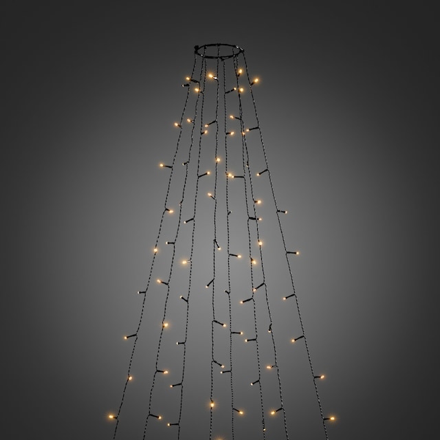 KONSTSMIDE LED-Baummantel »Weihnachtsdeko aussen, Christbaumschmuck«, 400  St.-flammig, LED Lichterkette mit Ring Ø 15, 8 Stränge à 50 Dioden online  bestellen