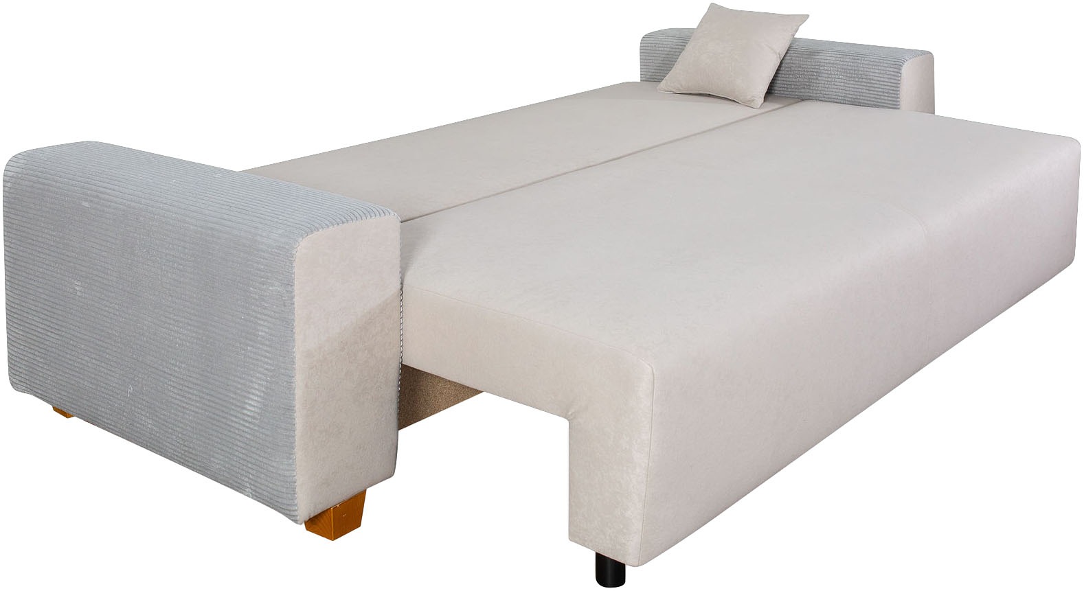 COLLECTION AB Schlafsofa »Yves, Liegefläche (B/T): 142/194 cm«, inkl. Bettfunktion, Bettkasten, Federkern & Zierkissen