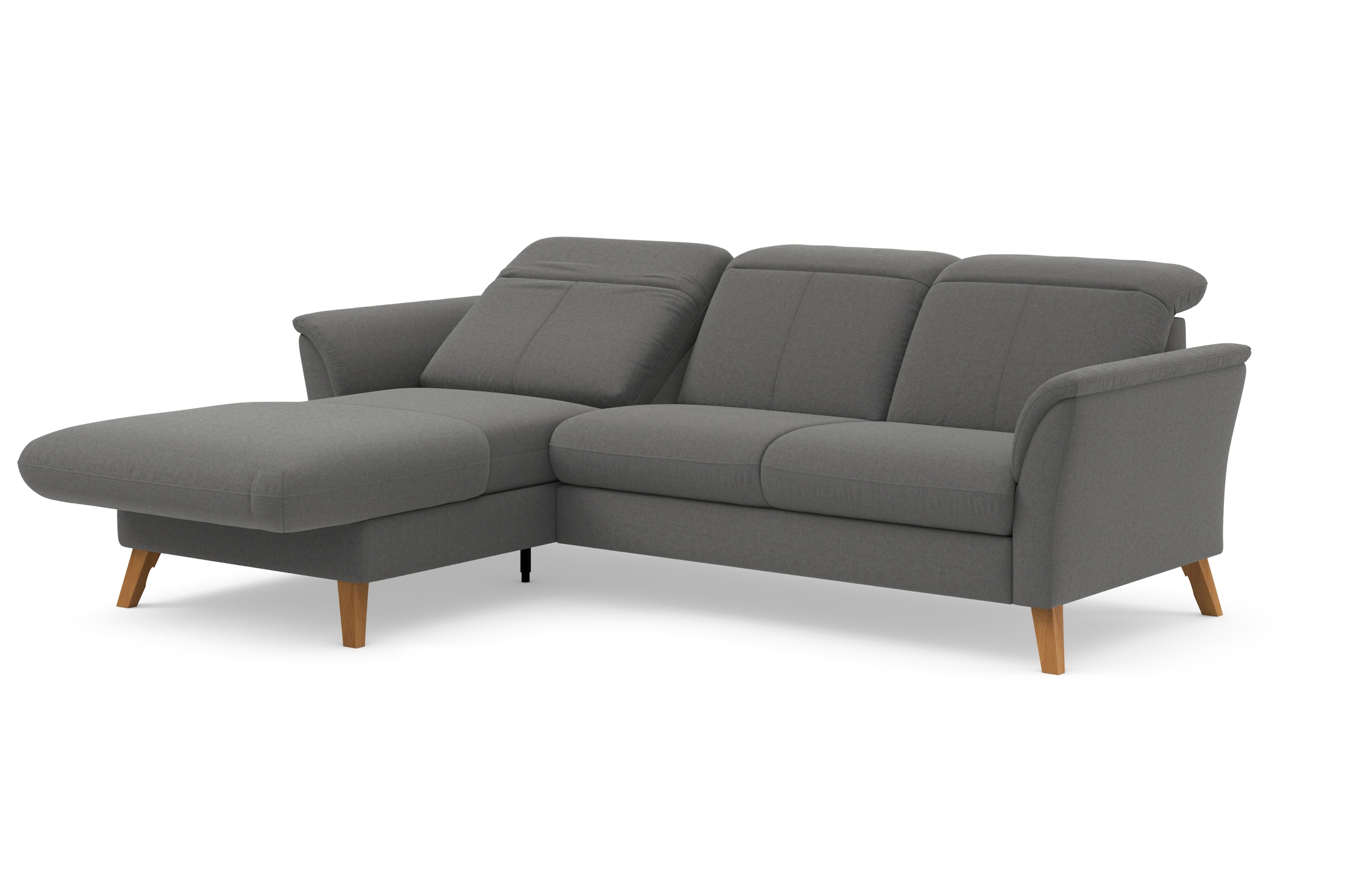 sit&more Ecksofa »Romero L-Form«, wahlweise mit oder ohne Relax-Funktion, Bettfunktion, Bettkasten