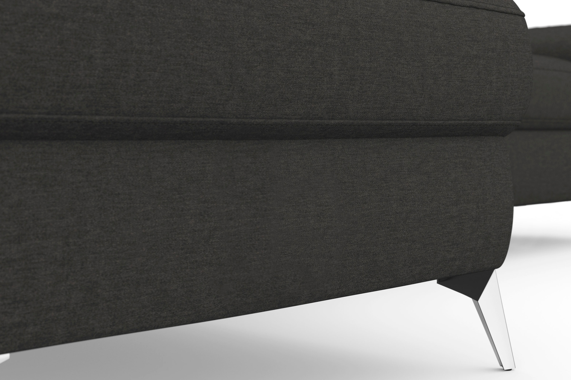 sit&more Ecksofa »Padua L-Form«, inklusive Sitztiefenverstellung, Armteilfunktion und Federkern