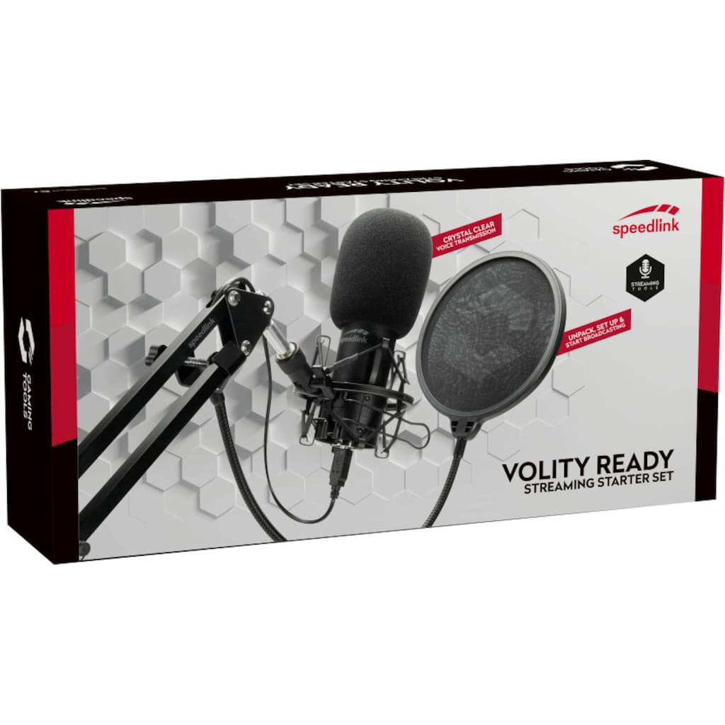 Speedlink Streaming-Mikrofon »VOLITY READY Starter Set«