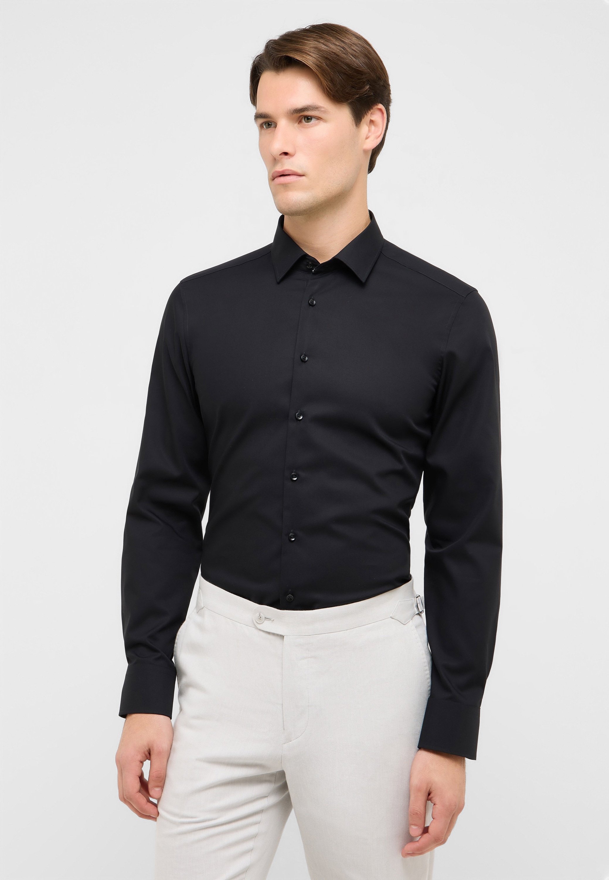 Eterna Langarmhemd »SLIM FIT« NON IRON (bügelfrei)