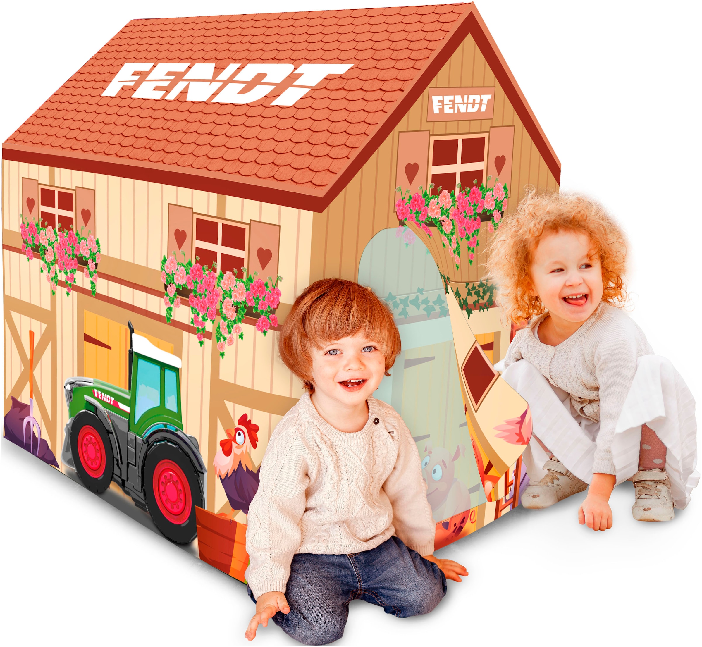 Jamara Spielzelt »Fendt Bauernhof«
