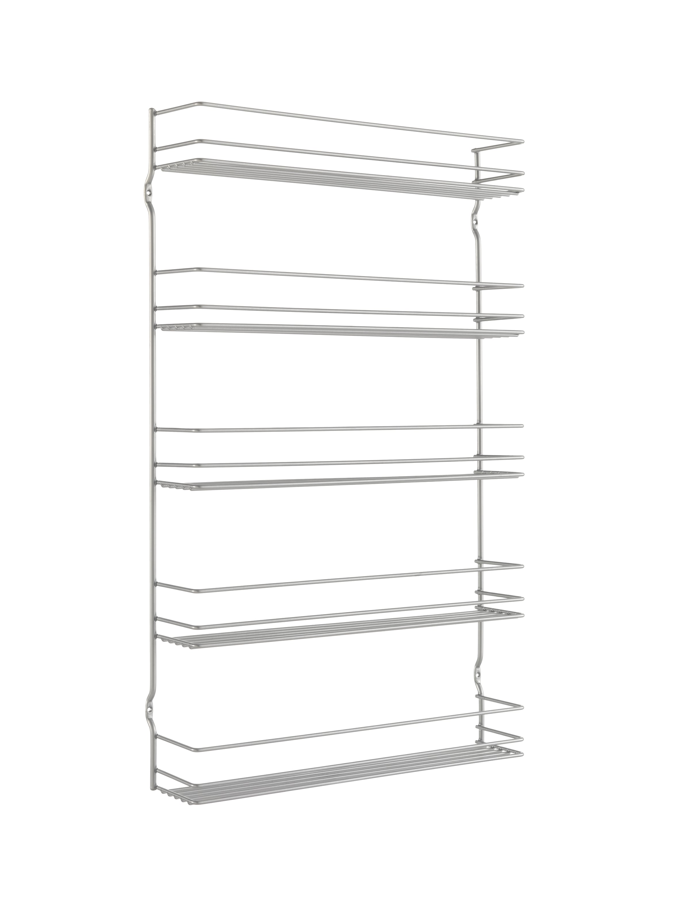 Gewürzregal 1 Stk. tlg. 5 Etagen silber