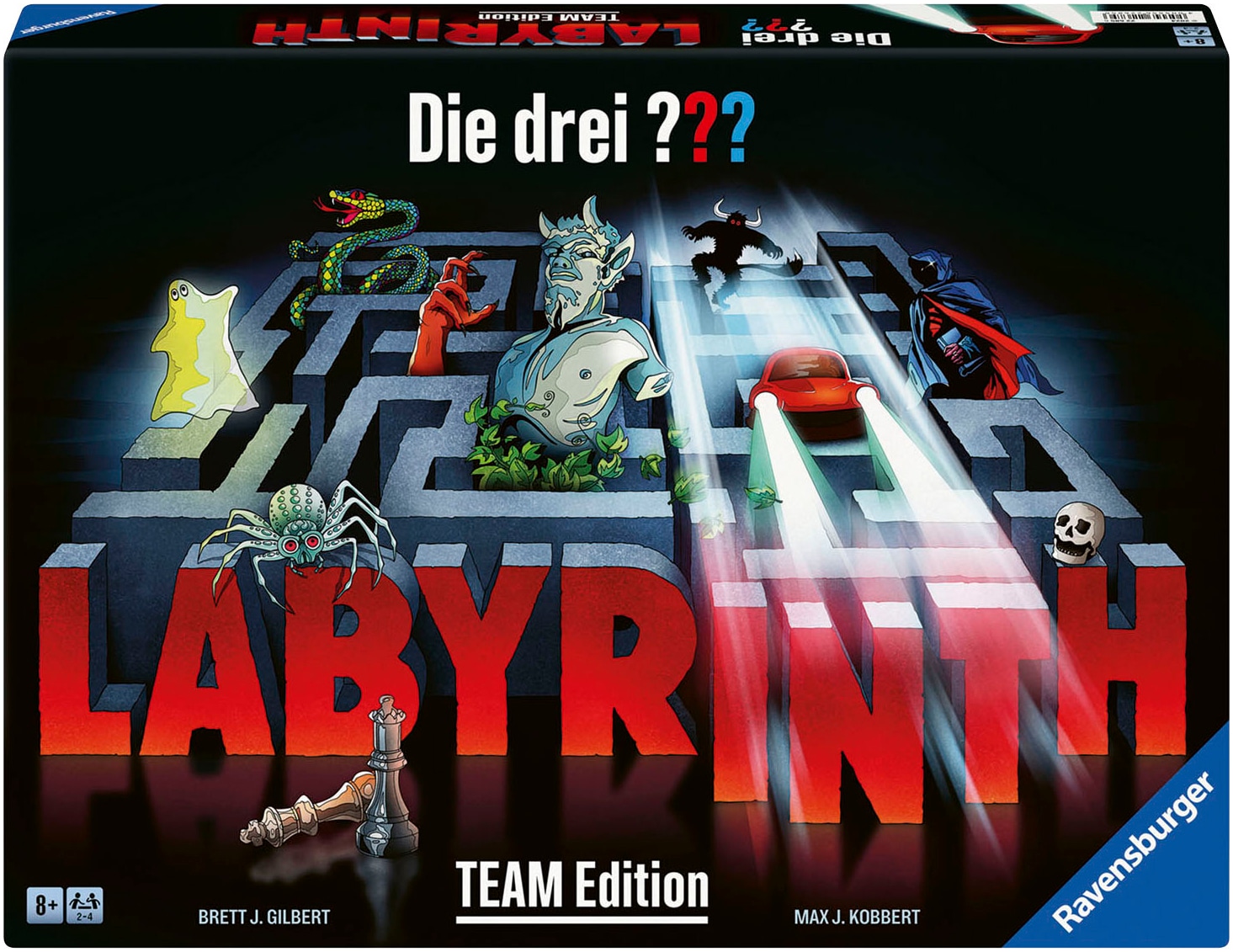Ravensburger Spiel »Die drei ??? Labyrinth - Team Edition«, Made in Europe; FSC® - schützt Wald - weltweit