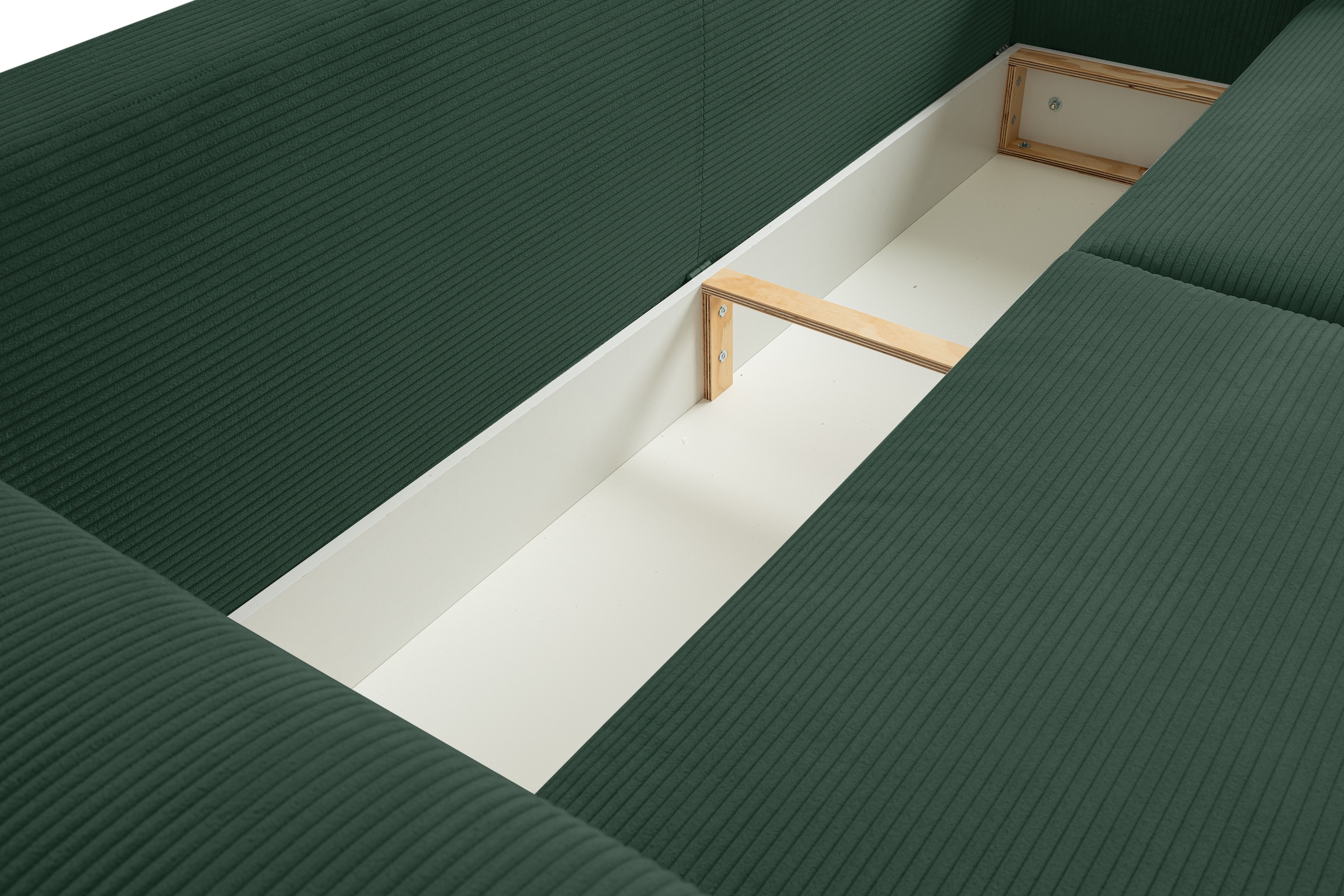 WERK2 Schlafsofa »Lima, inkl. Bettkasten, bequem, Mega Sofa: Breite 245 cm« Big Sofa mit Bettfunktion und Stauraum für Krims & Krams
